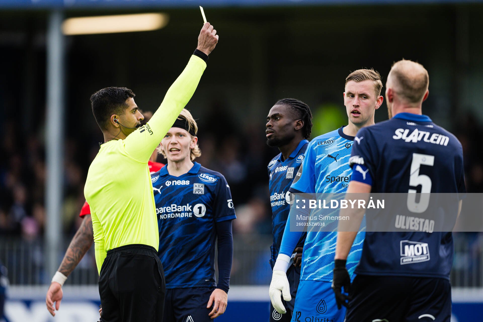 Goalkeeper Adrian Sæther of Kristiansund