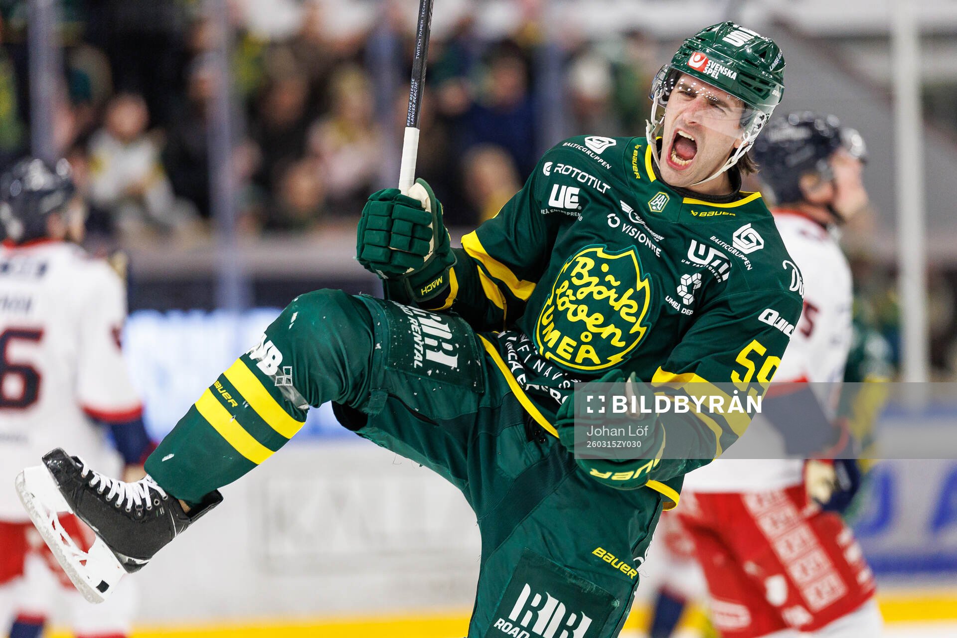 Björklövens Theoklis Theocharidis jublar