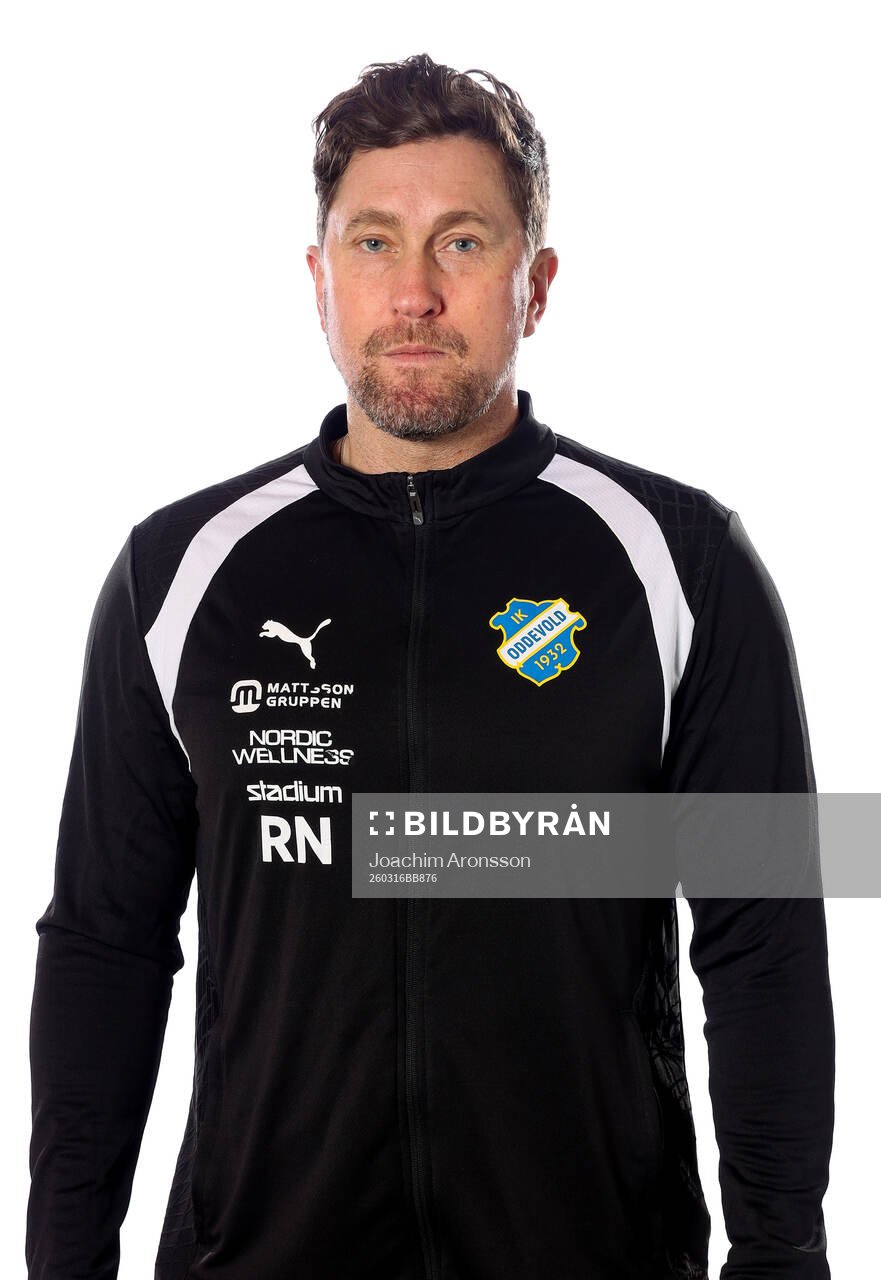 Oddevolds manager Rikard Nilsson