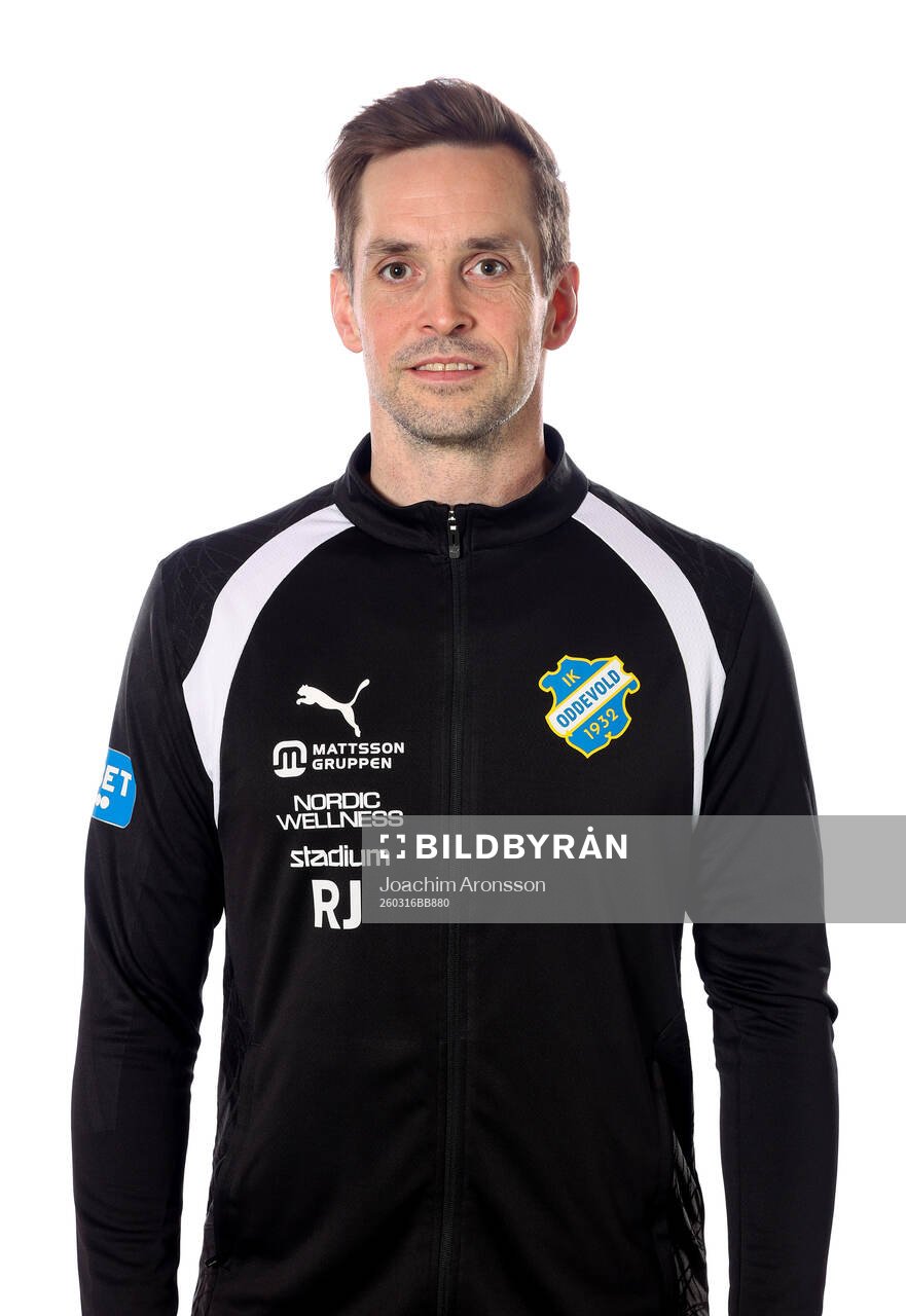 Oddevolds målvaktstränare Ricky Johansson