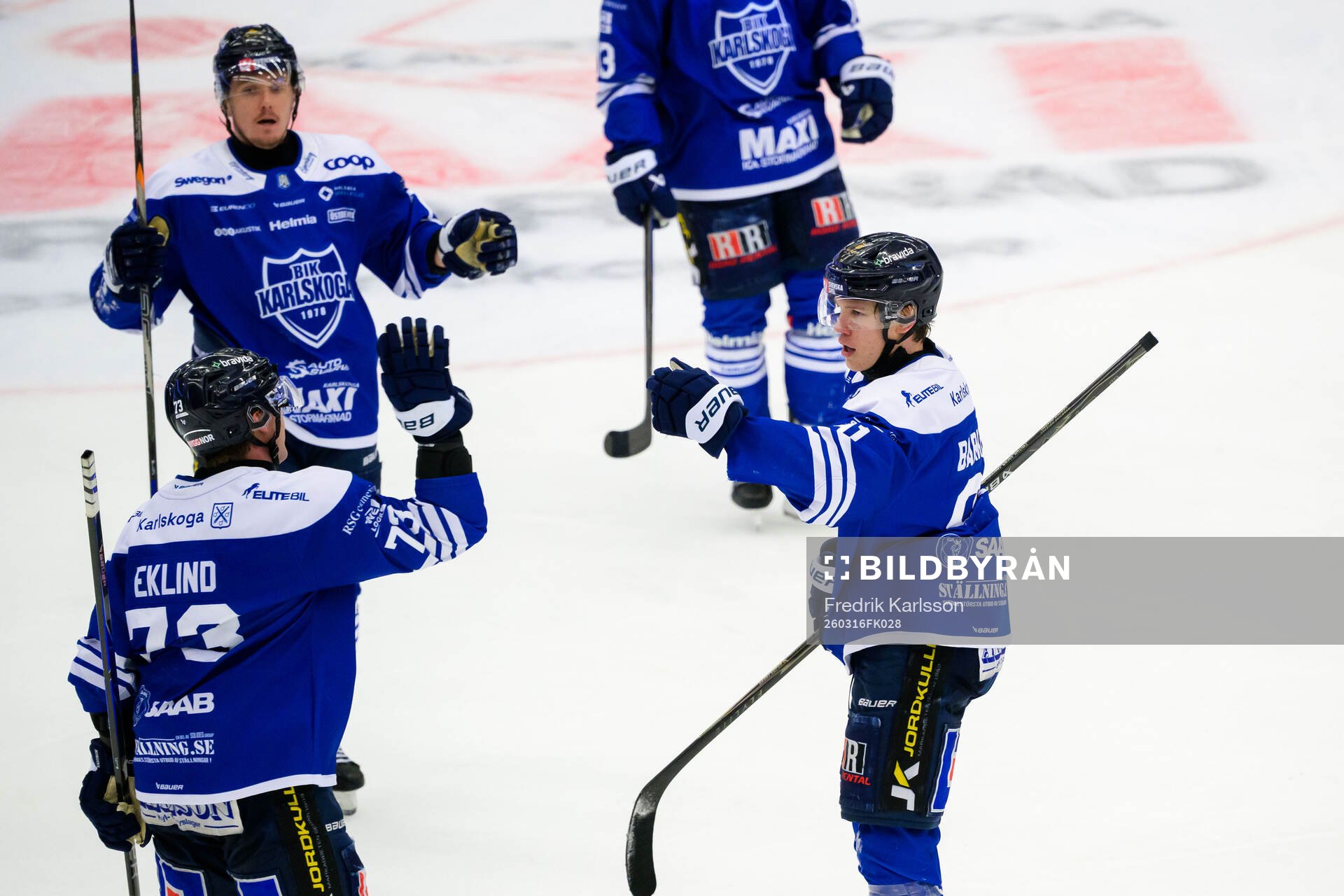 Karlskogas Tim Barkemo jublar