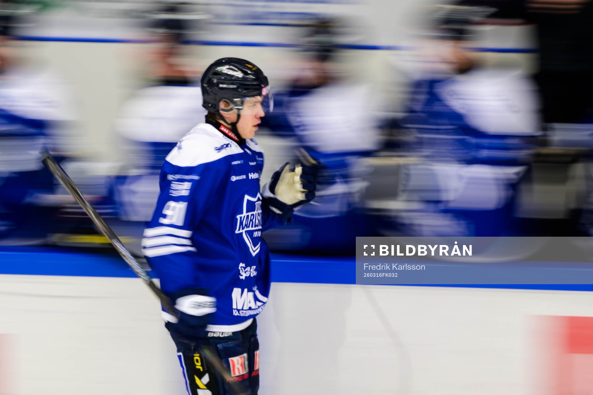 Karlskogas Tim Barkemo jublar