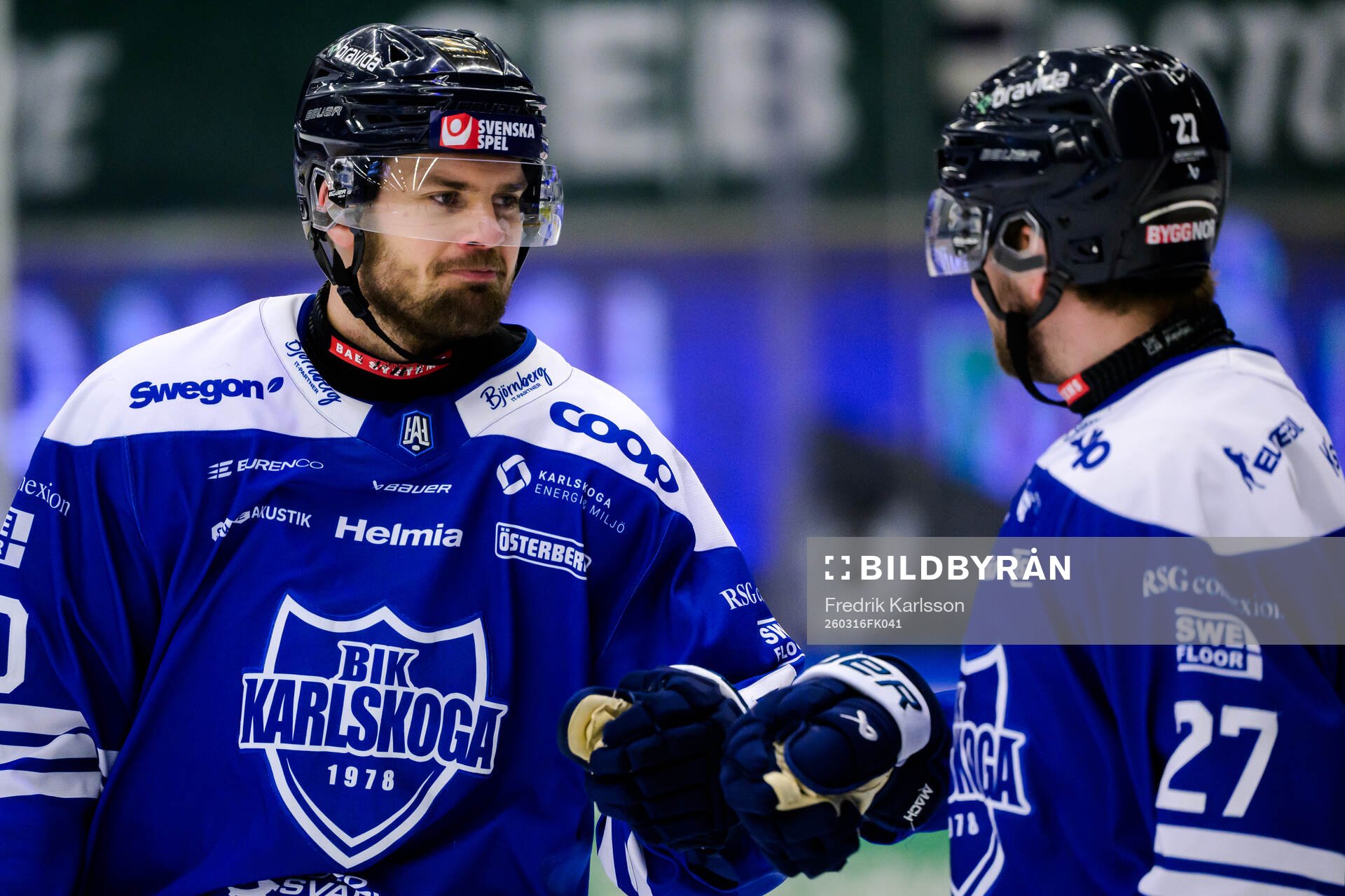 Karlskogas Kalle Jellvert jublar