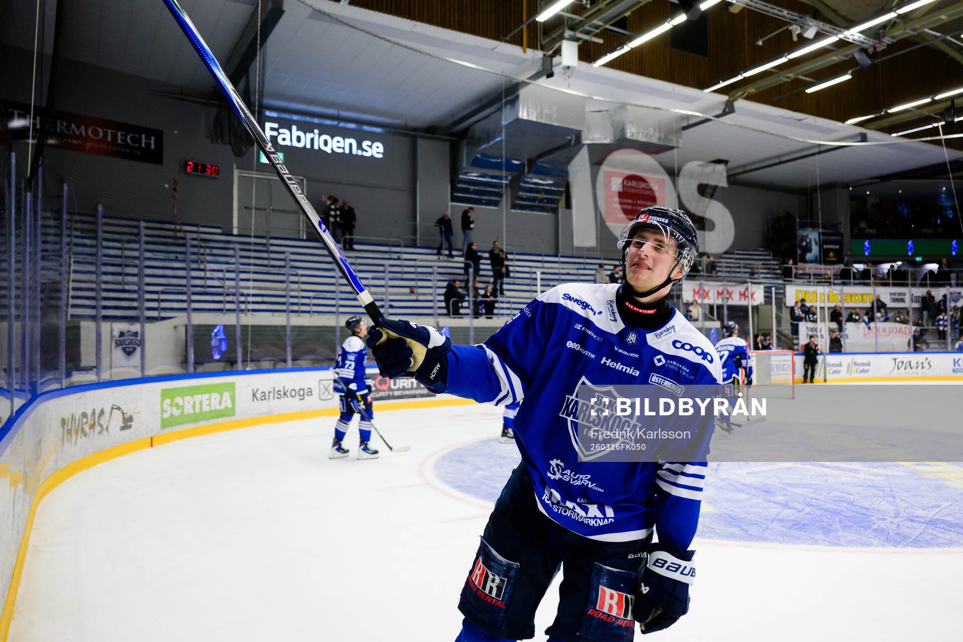 Karlskogas Jonatan Lundgren jublar