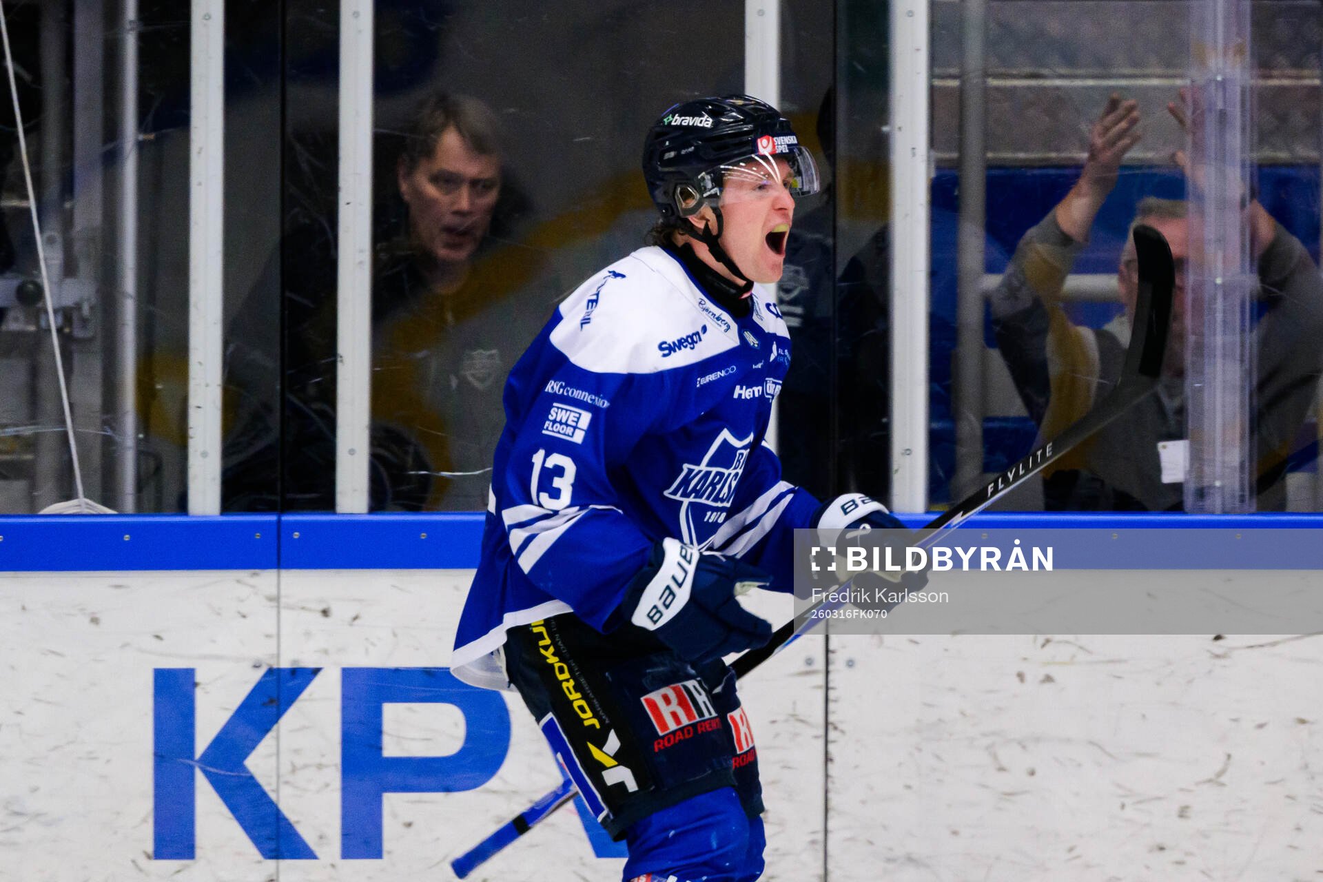 Karlskogas Hampus Plato jublar