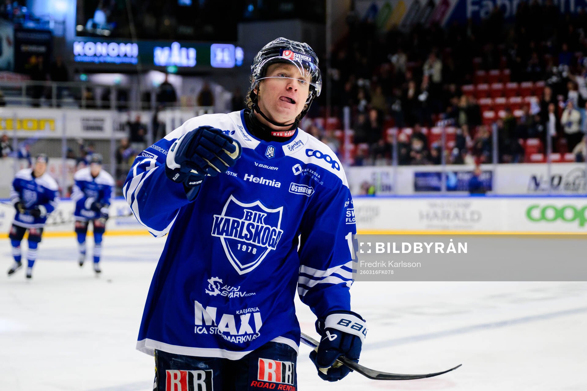 Karlskogas Hampus Plato jublar