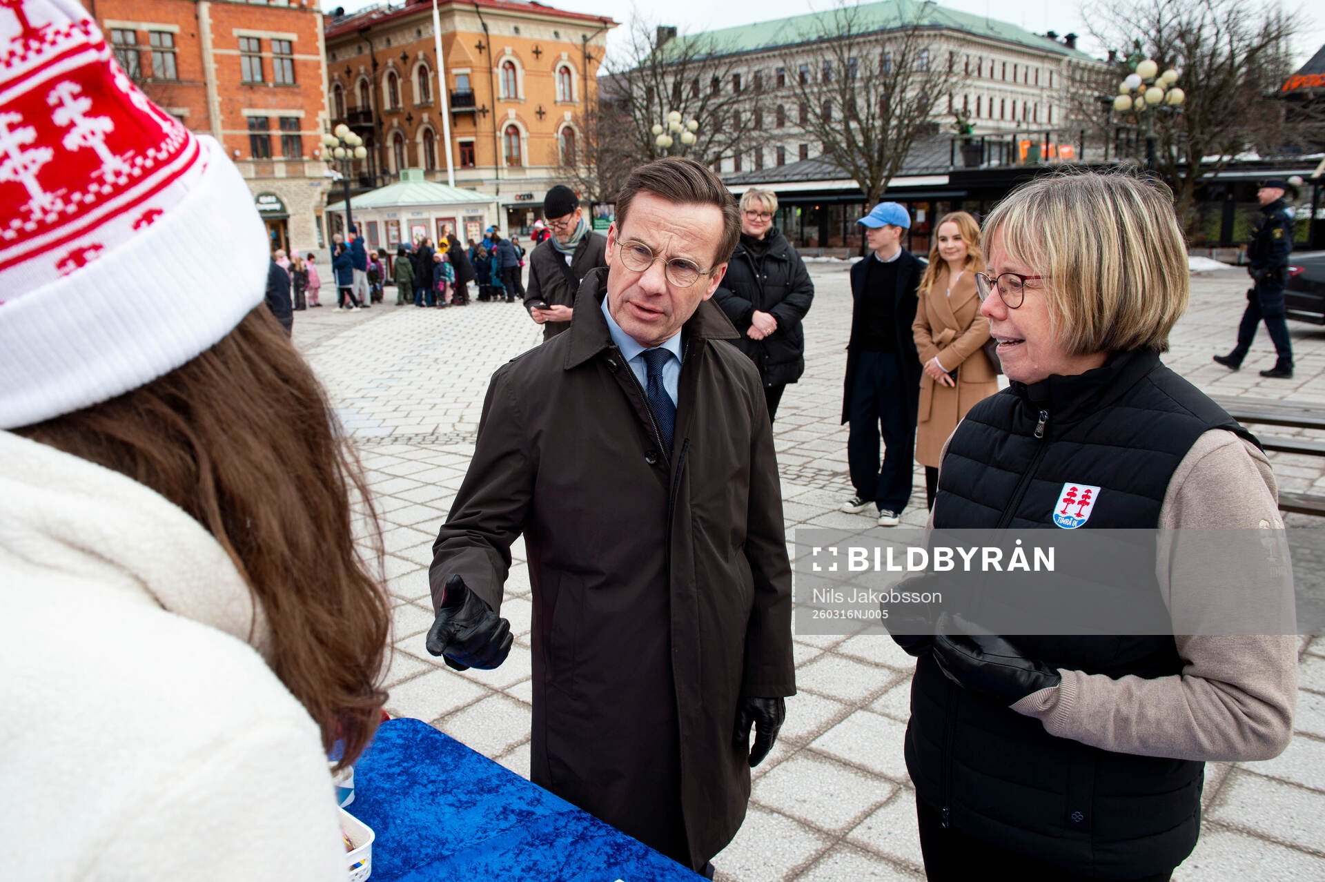 Statsminister Ulf Kristersson (M)