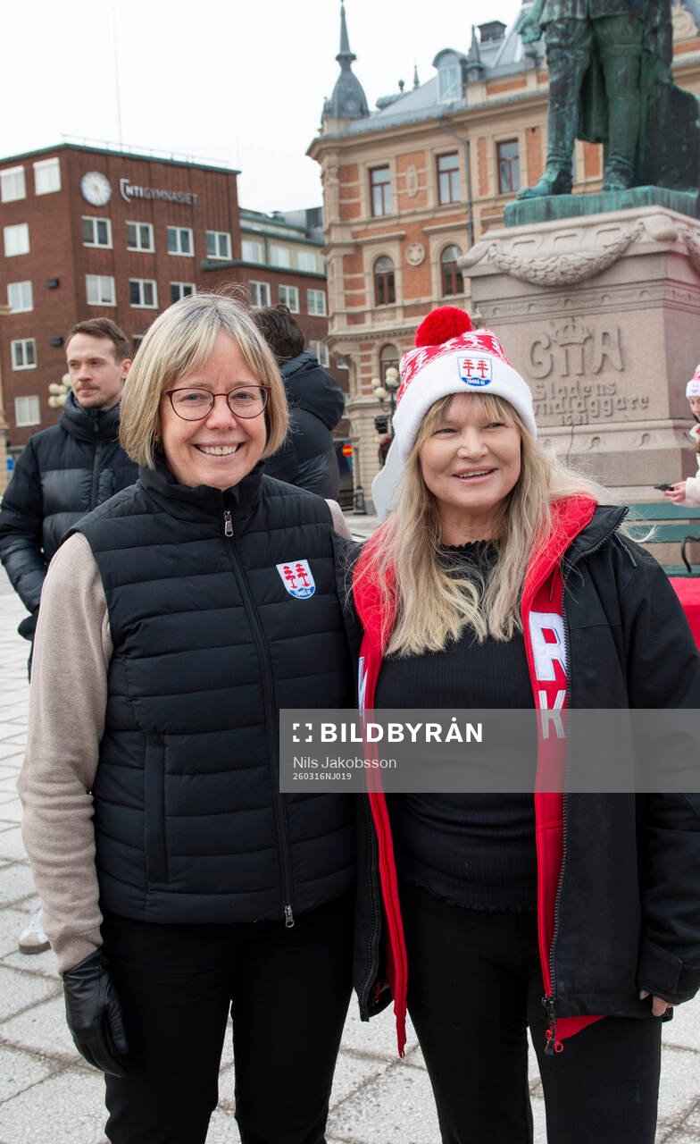 Klubbchef Helene Ersson och Annelie Nordin
