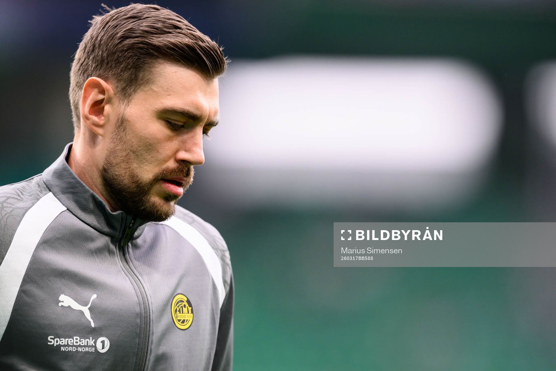 Goalkeeper Nikita Haikin of Bodø/Glimt