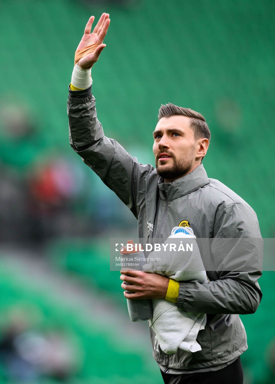 Goalkeeper Nikita Haikin of Bodø/Glimt