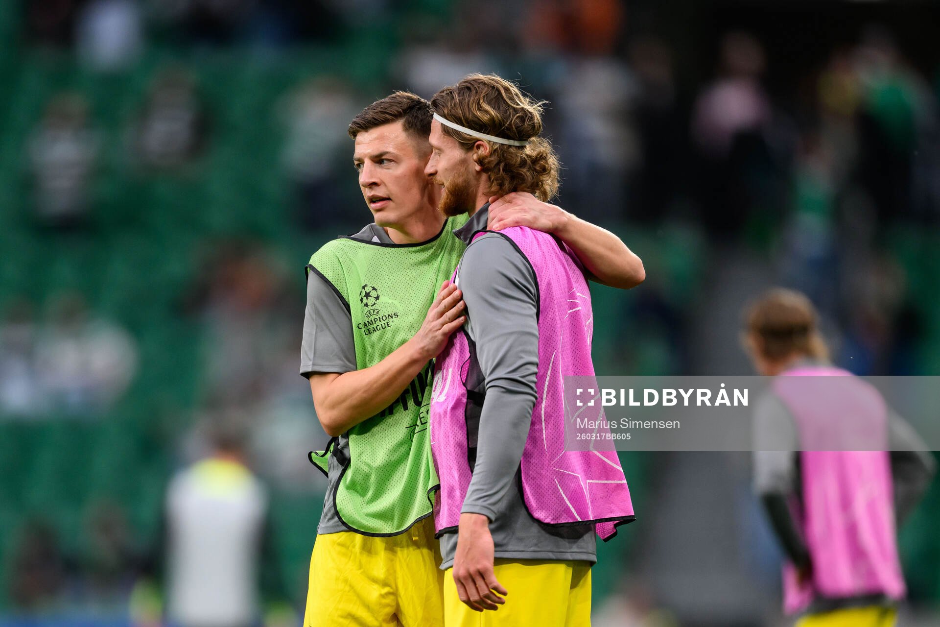 Jostein Gundersen and Kasper Høgh of Bodø/Glimt