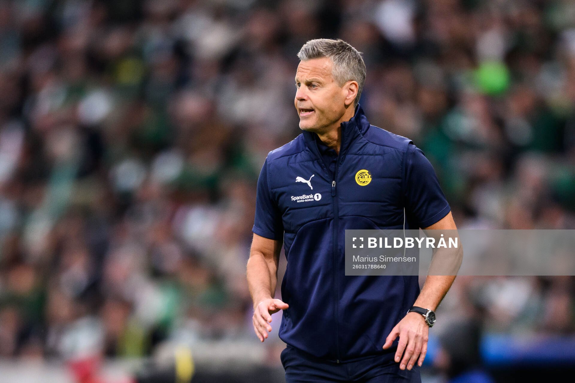 Head coach Kjetil Knutsen of Bodø/Glimt