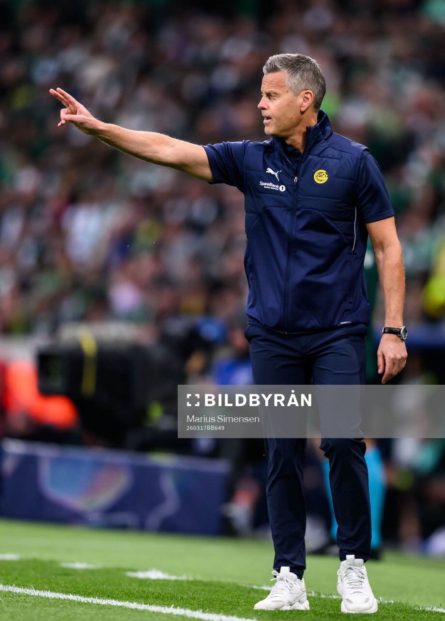 Head coach Kjetil Knutsen of Bodø/Glimt