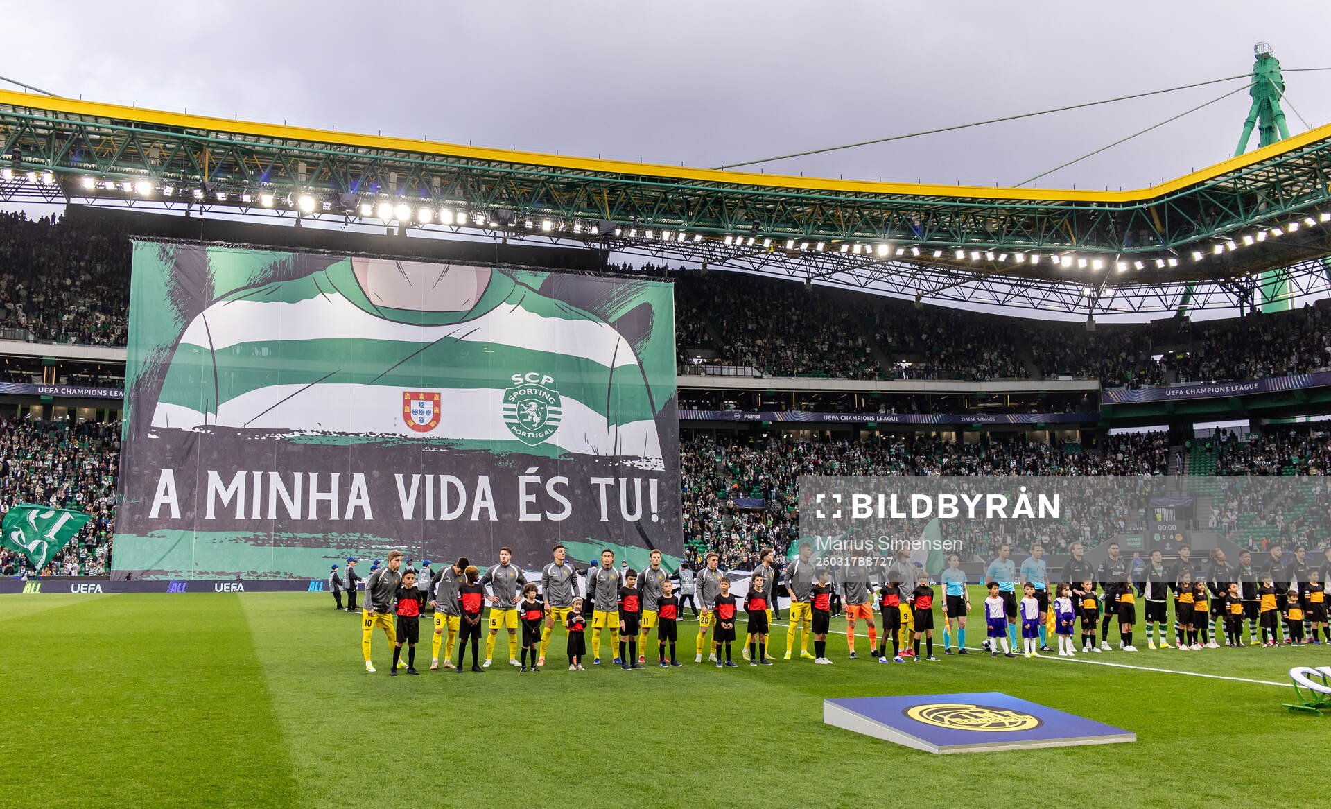 Players of Bodø/Glimt and Sporting