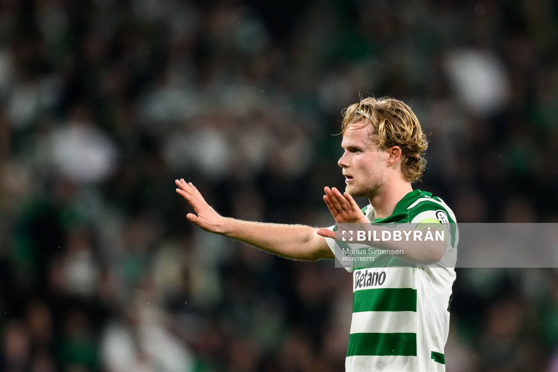 Morten Hjulmand of Sporting