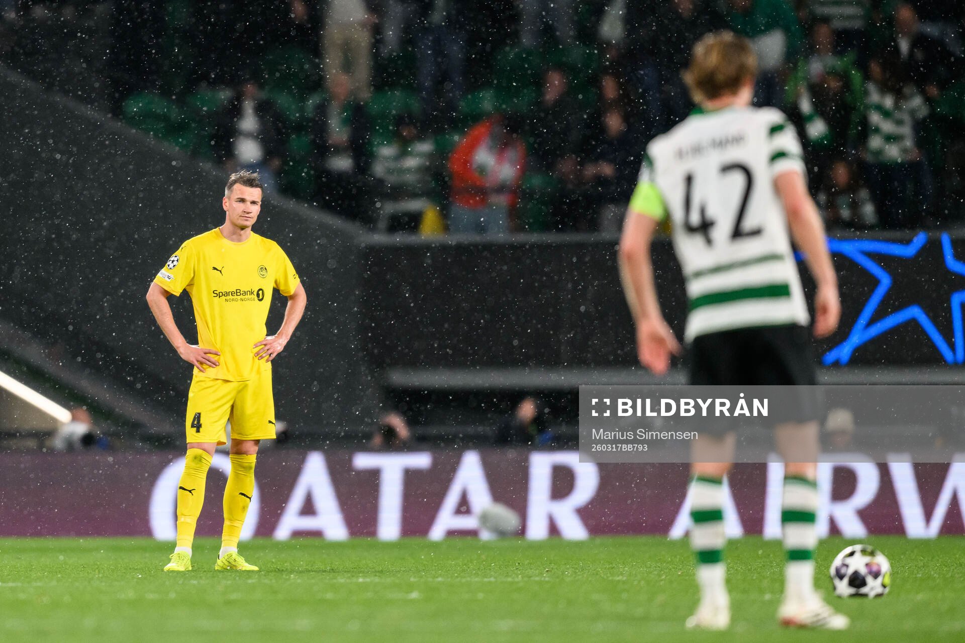 Odin Bjørtuft of Bodø/Glimt looks dejected