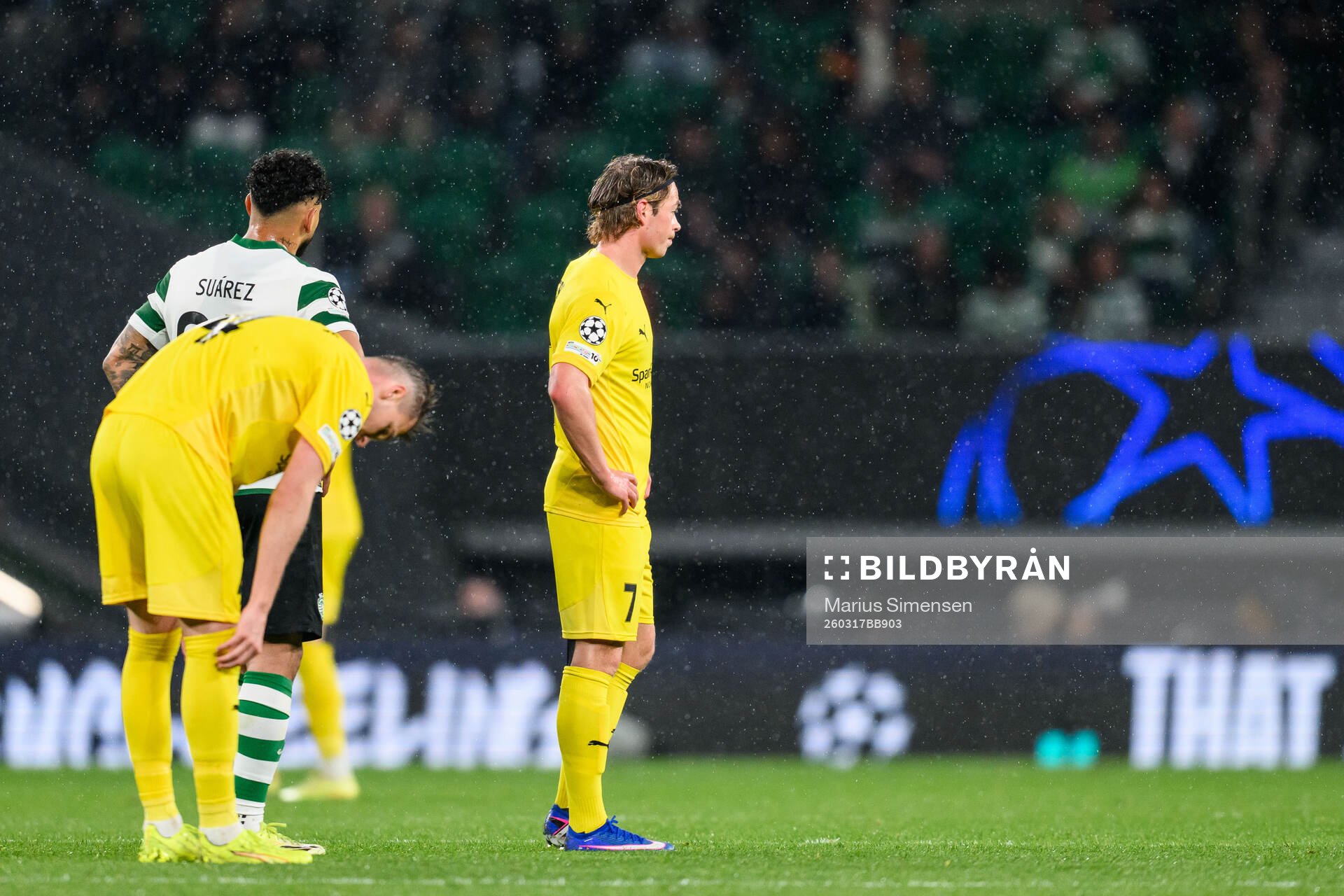 Patrick Berg of Bodø/Glimt looks dejected
