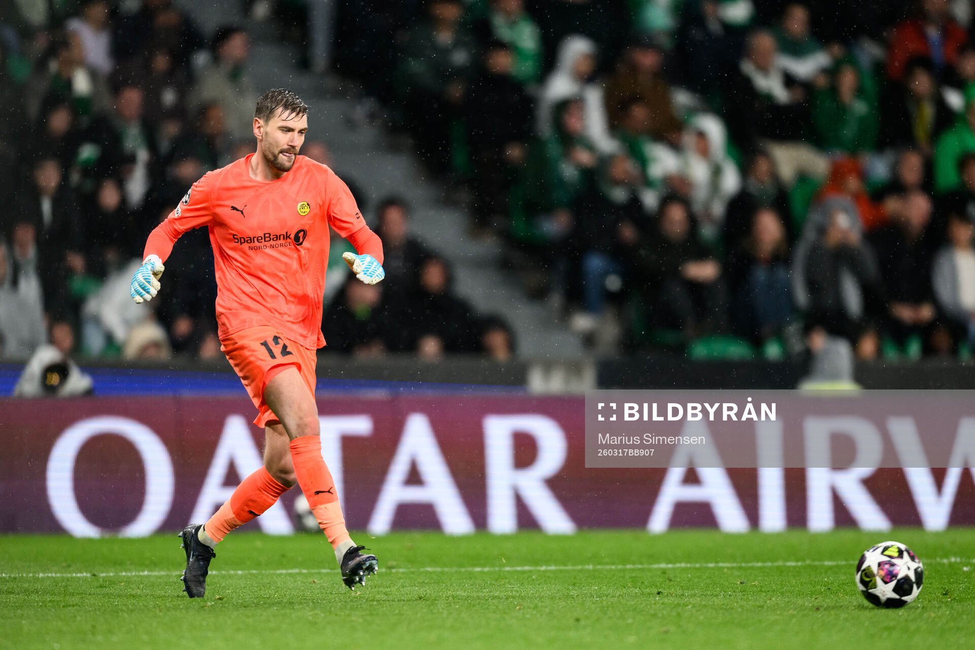 Goalkeeper Nikita Haikin of Bodø/Glimt