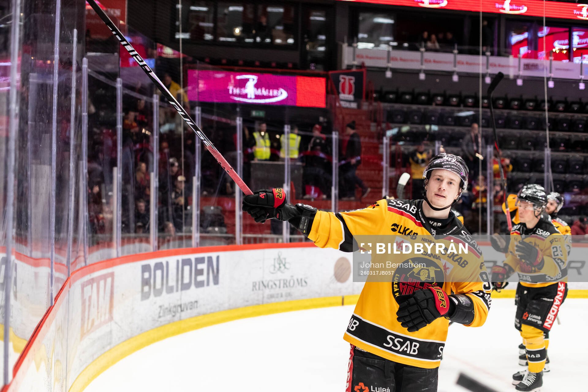 Luleås Heikki Liedes jublar