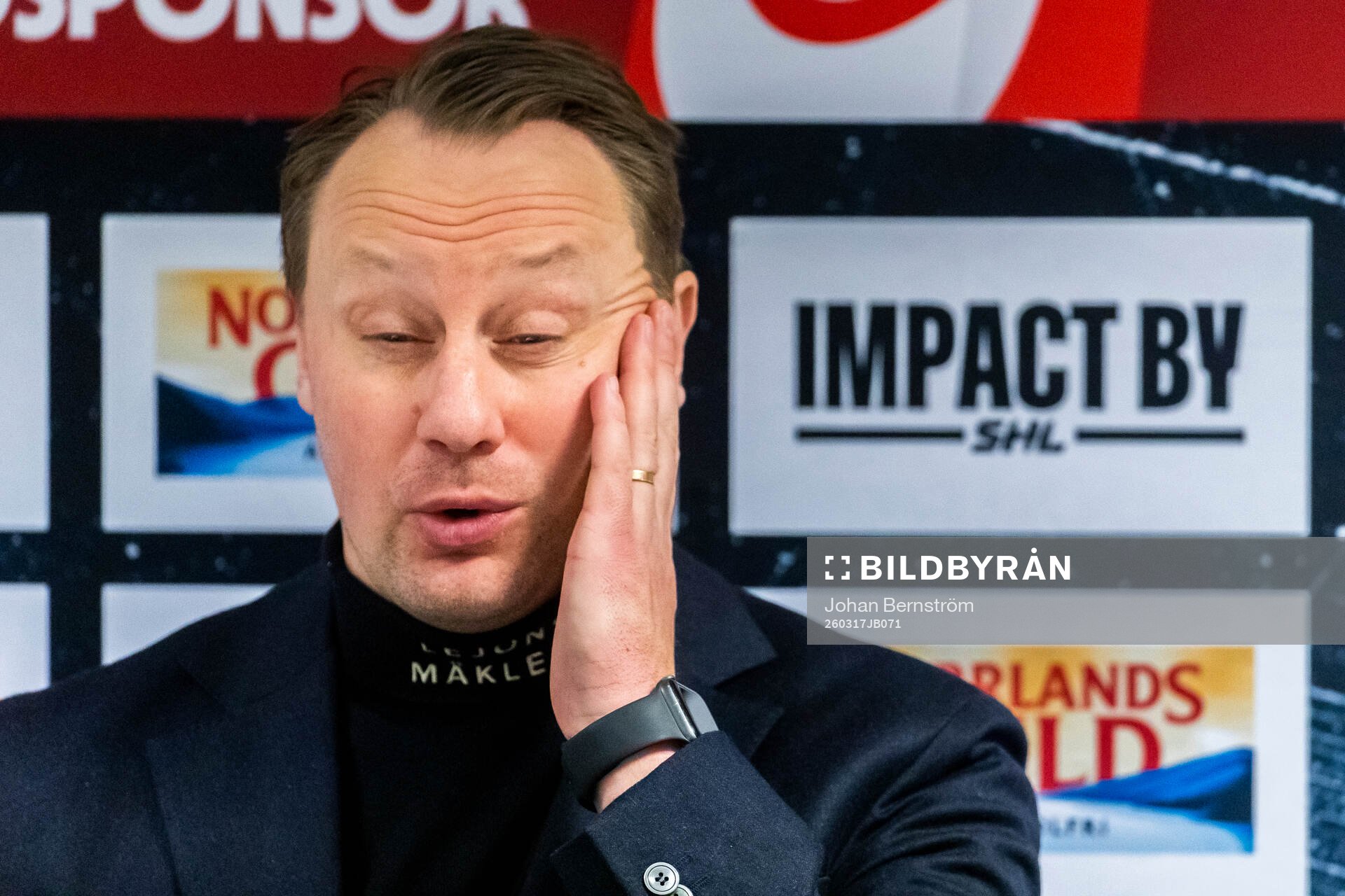 Örebros assisterande tränare Marcus Weinstock på
