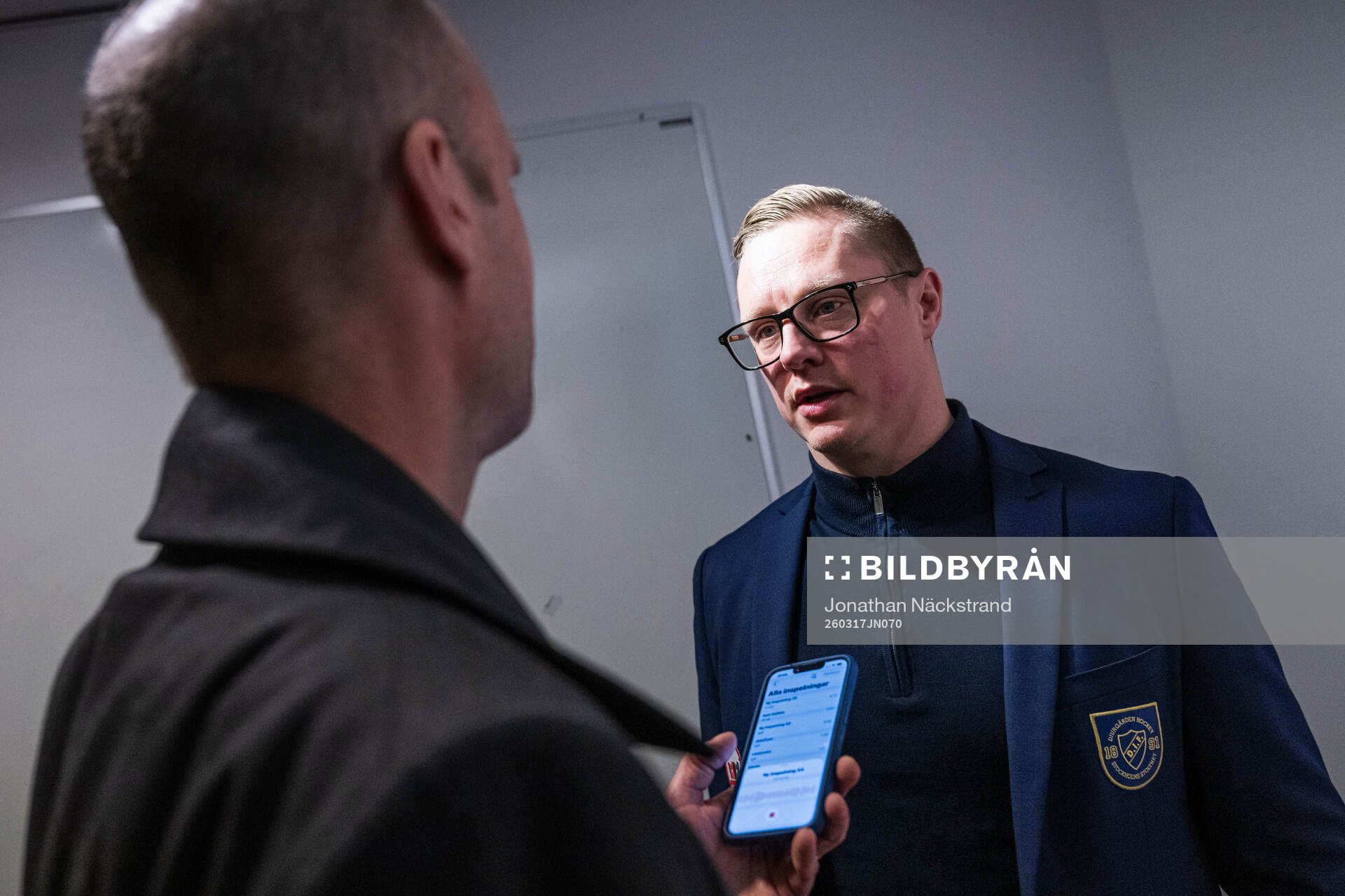 Djurgårdens tränare Robert Kimby
