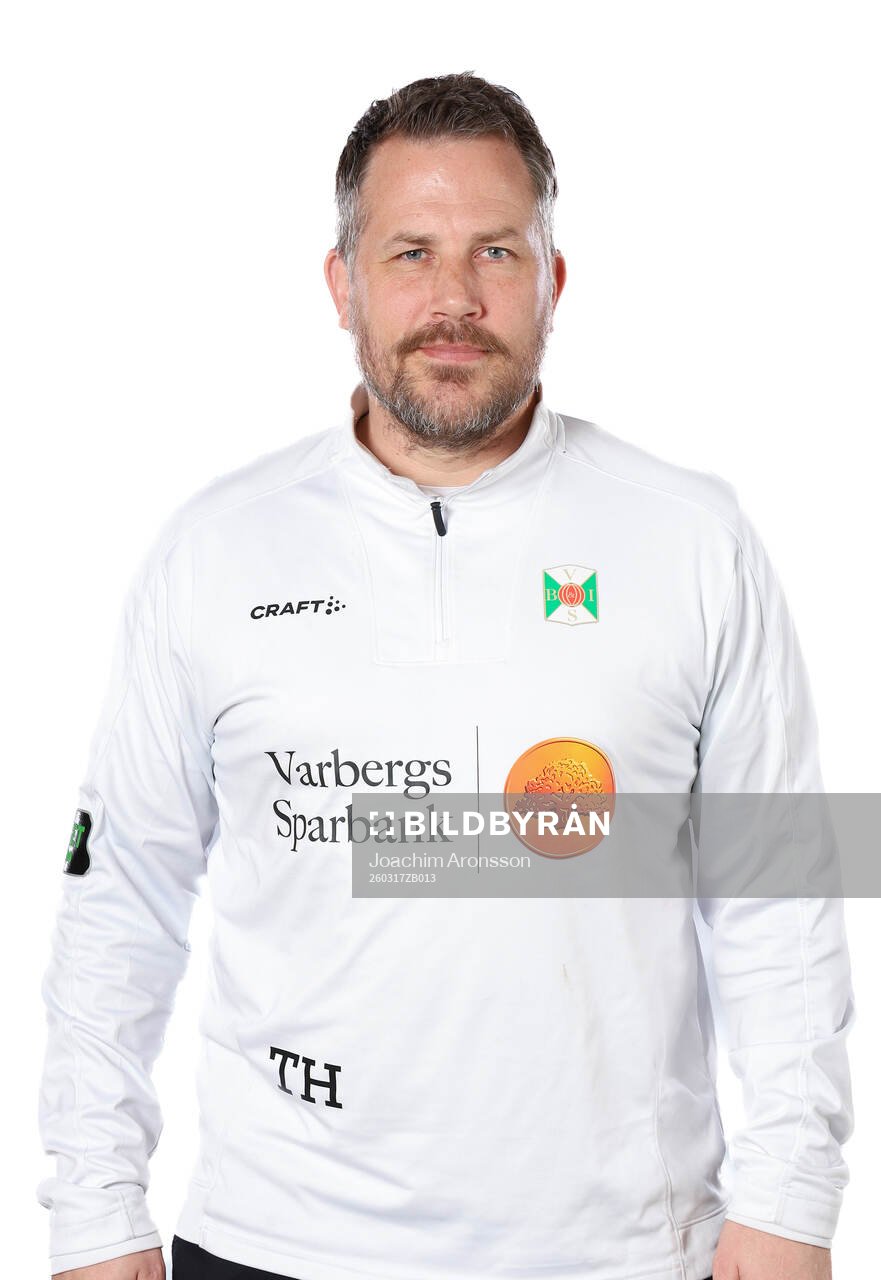 Varbergs assisterande tränare Tobias Hysén