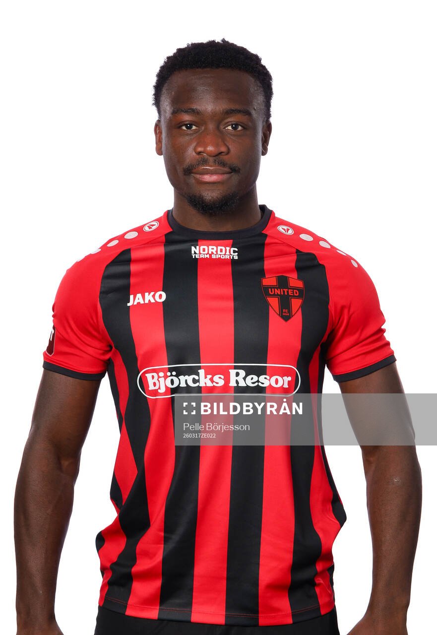 Nordic Uniteds Emmanuel Swedi