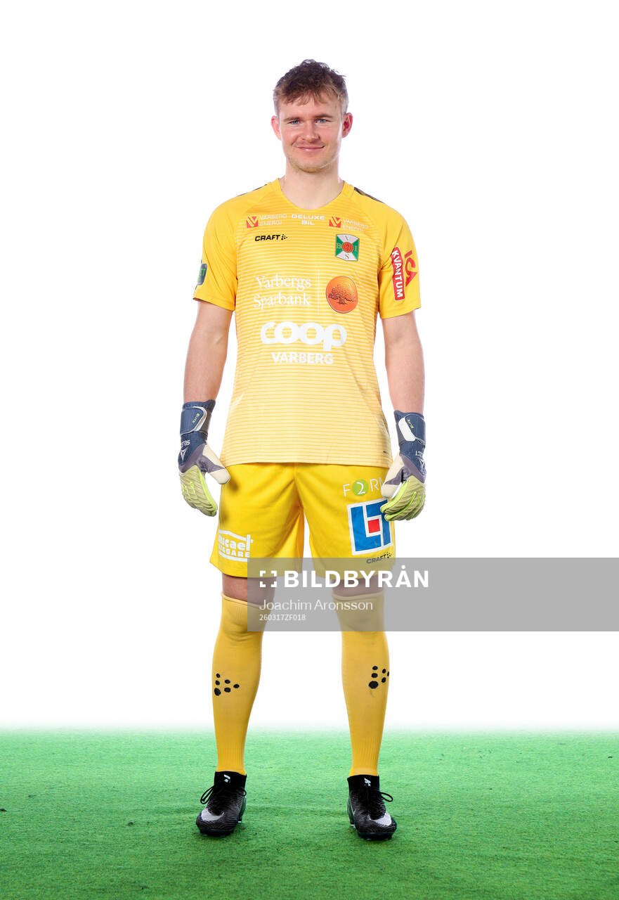 Varbergs målvakt Daniel Strindholm