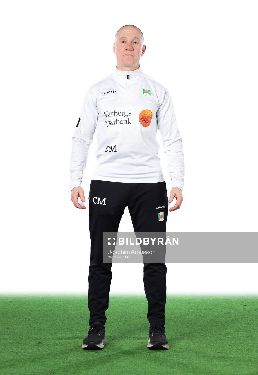 Varbergs fystränare Conor mc Donagh