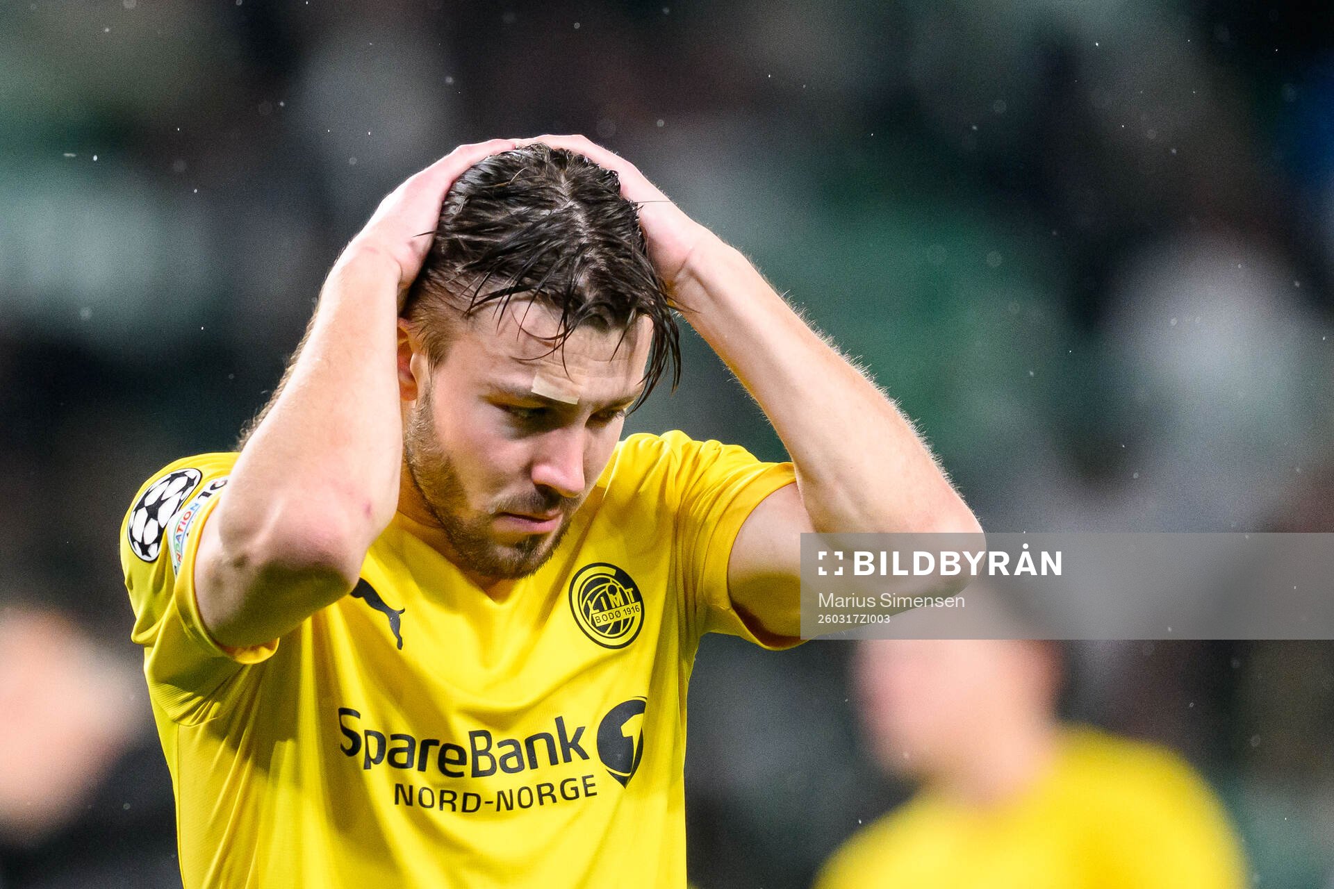 Fredrik André Bjørkan of Bodø/Glimt looks dejected