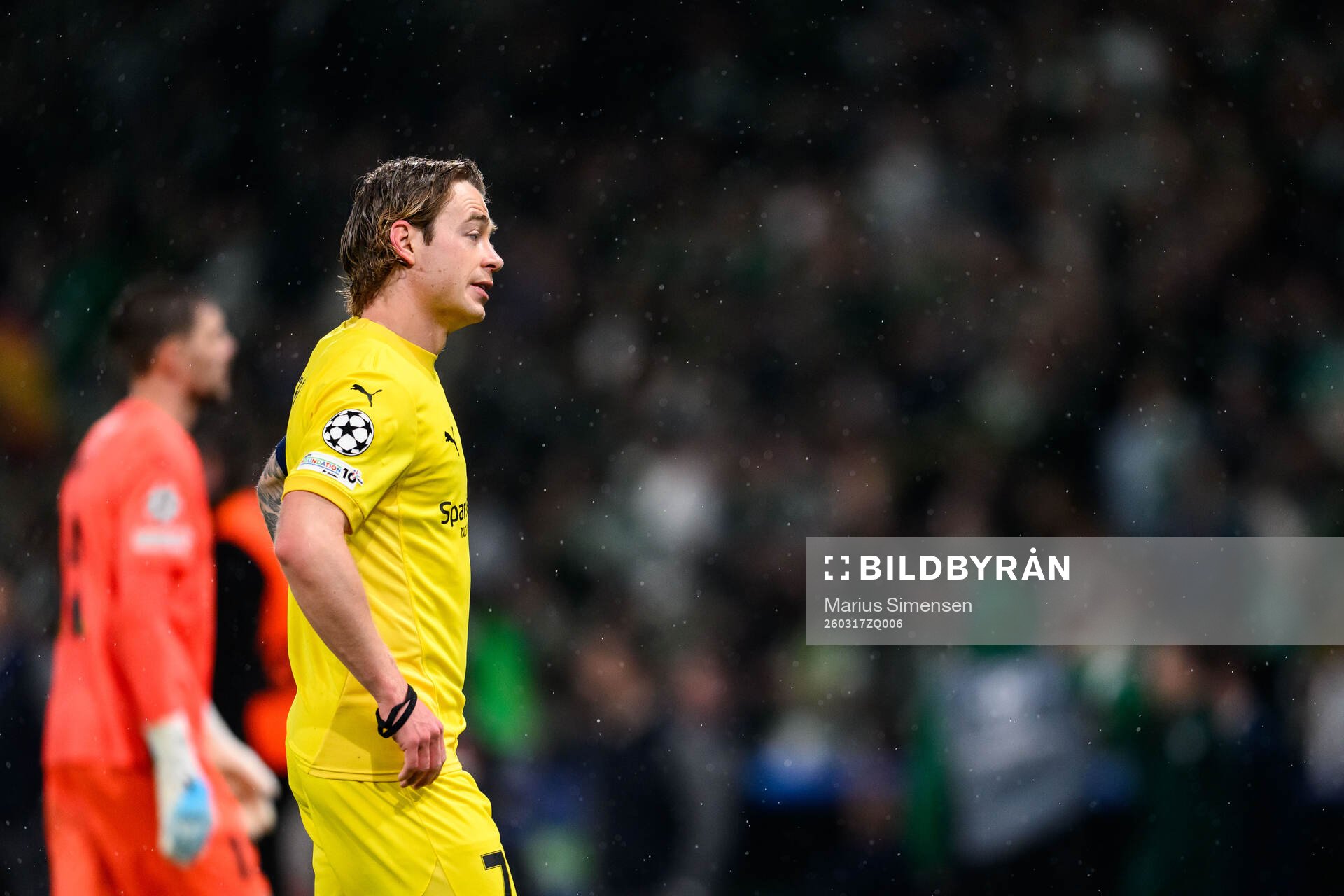 Patrick Berg of Bodø/Glimt looks dejected
