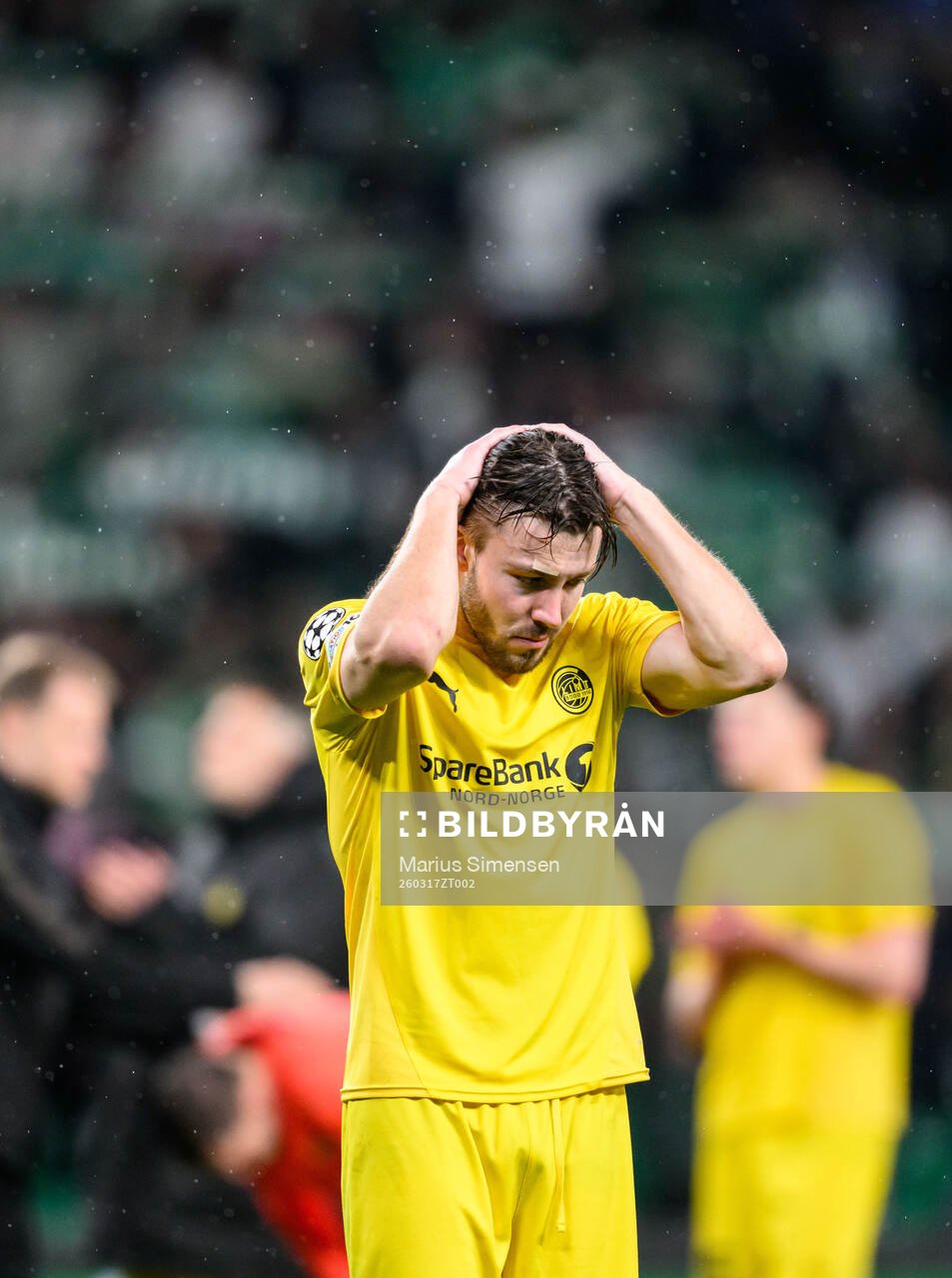 Fredrik André Bjørkan of Bodø/Glimt looks dejected
