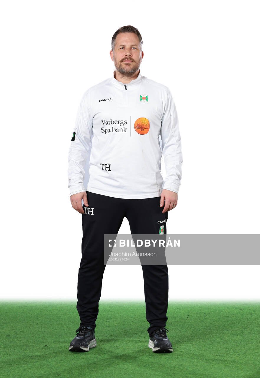 Varbergs assisterande tränare Tobias Hysén