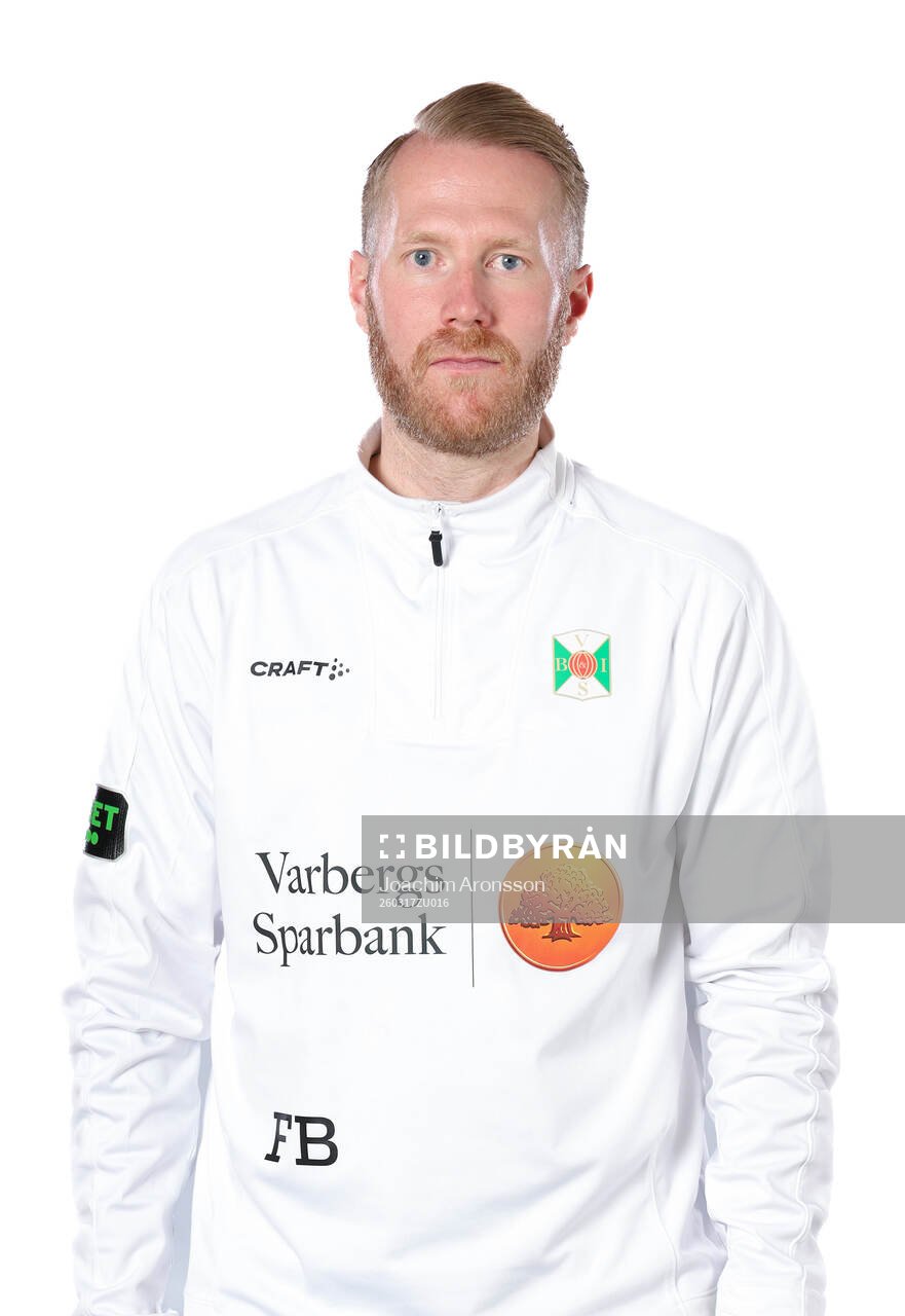 Varbergs målvaktstränare Fredrik Backe