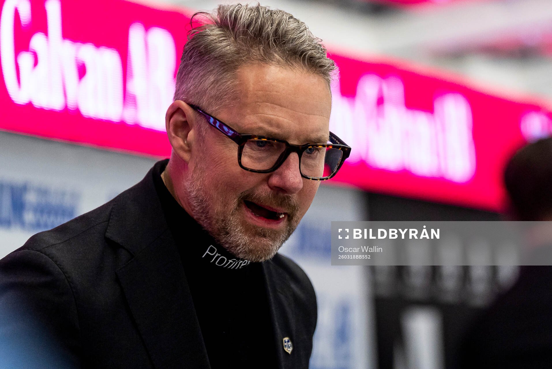 Leksands tränare Johan Hedberg
