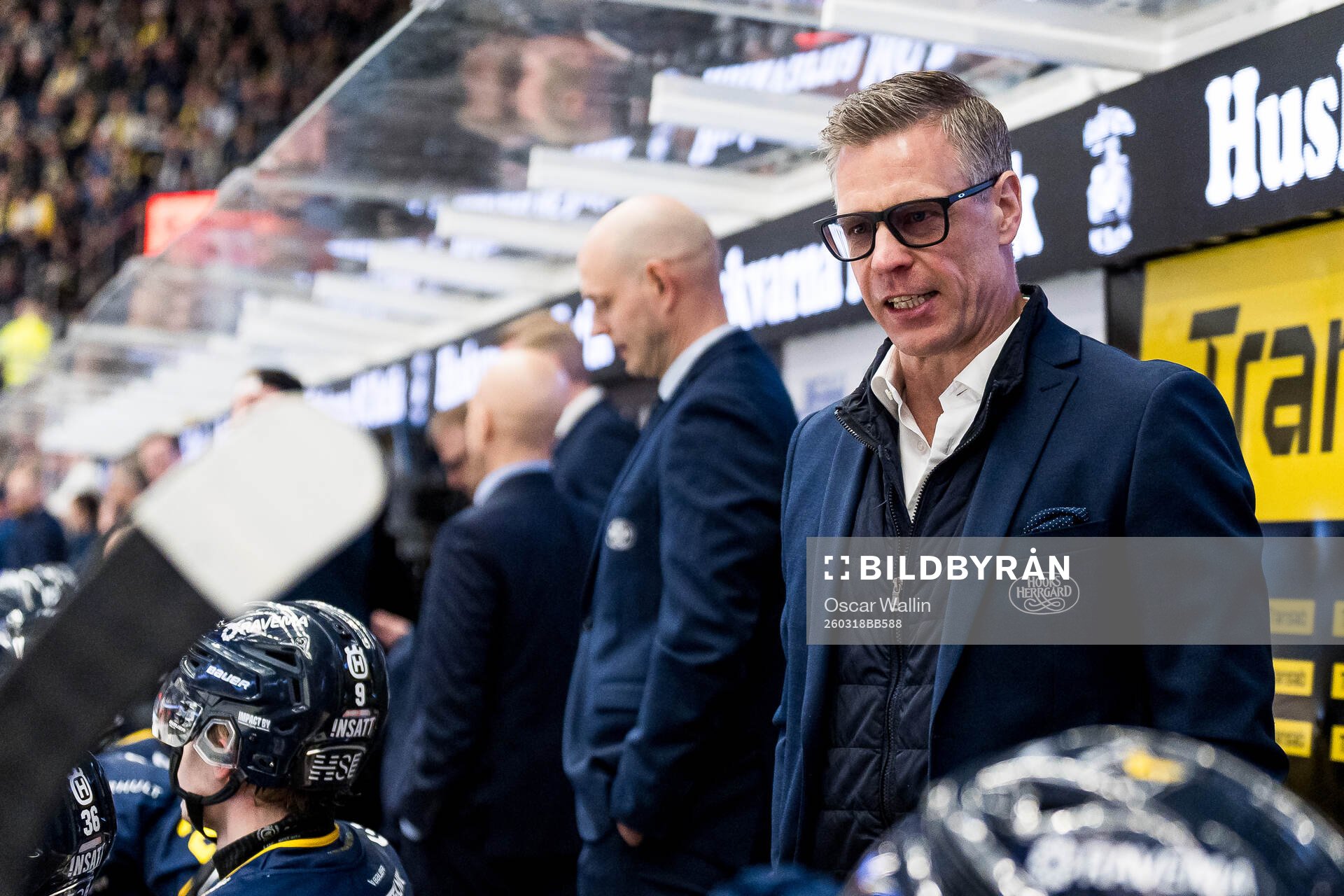 HV71s assisterande tränare Nicklas Rahm