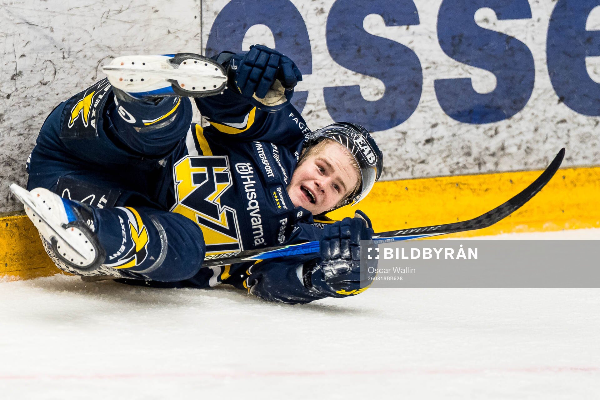 HV71s Martin Johnsen jublar