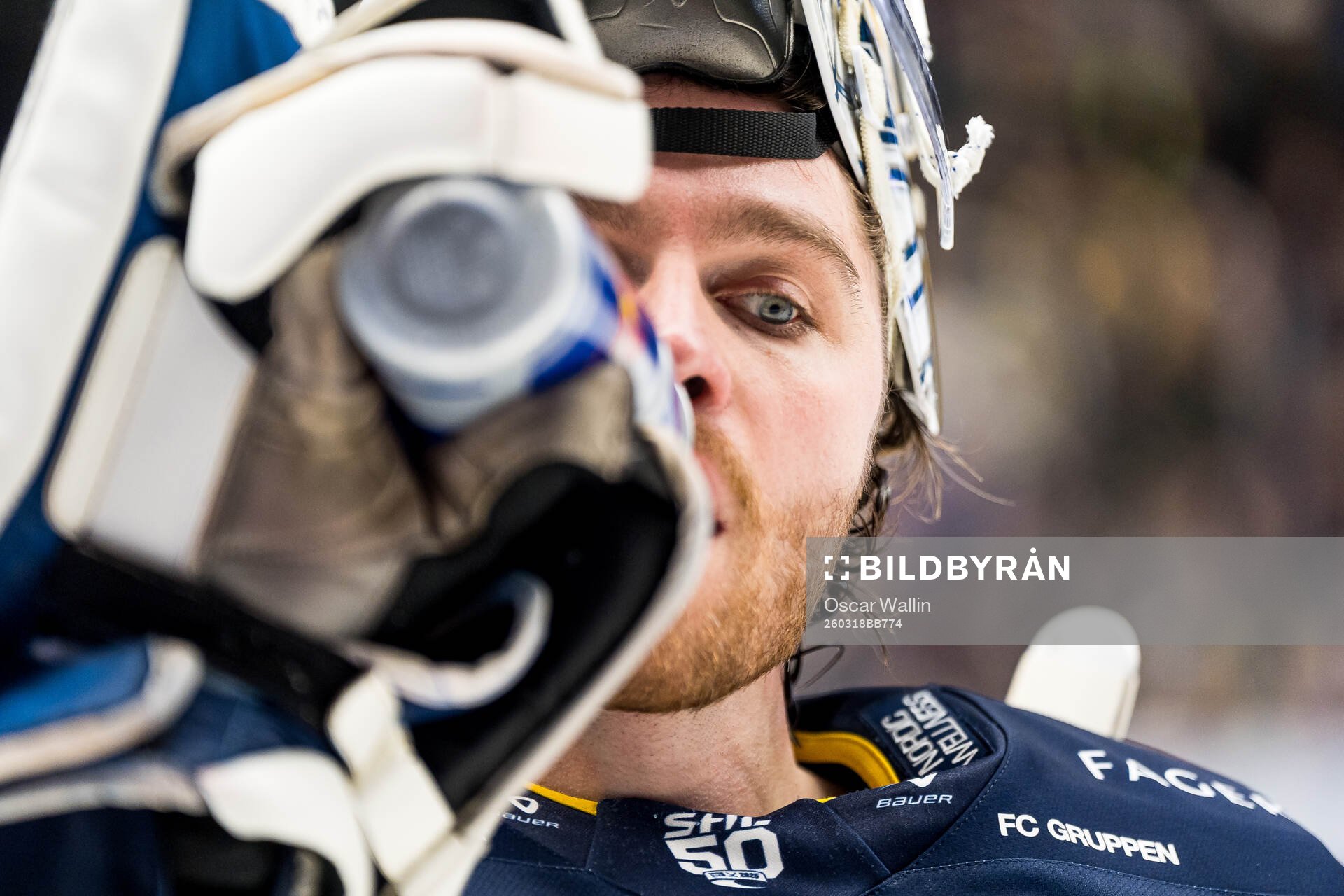 HV71s målvakt Felix Sandström