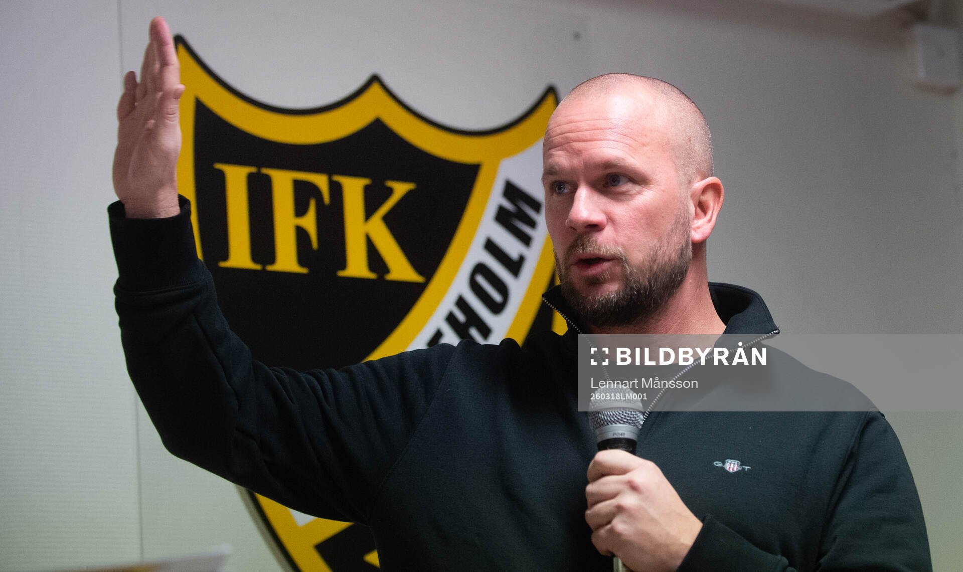 Tobias Linderoth gäst på IFK Hässleholms fotbollskafé,