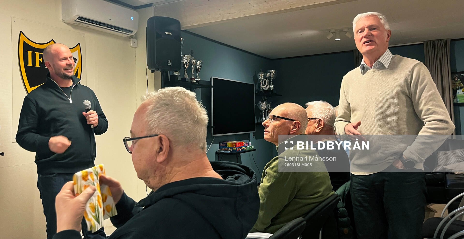 Tobias Linderoth gäst på IFK Hässleholms fotbollskafé,