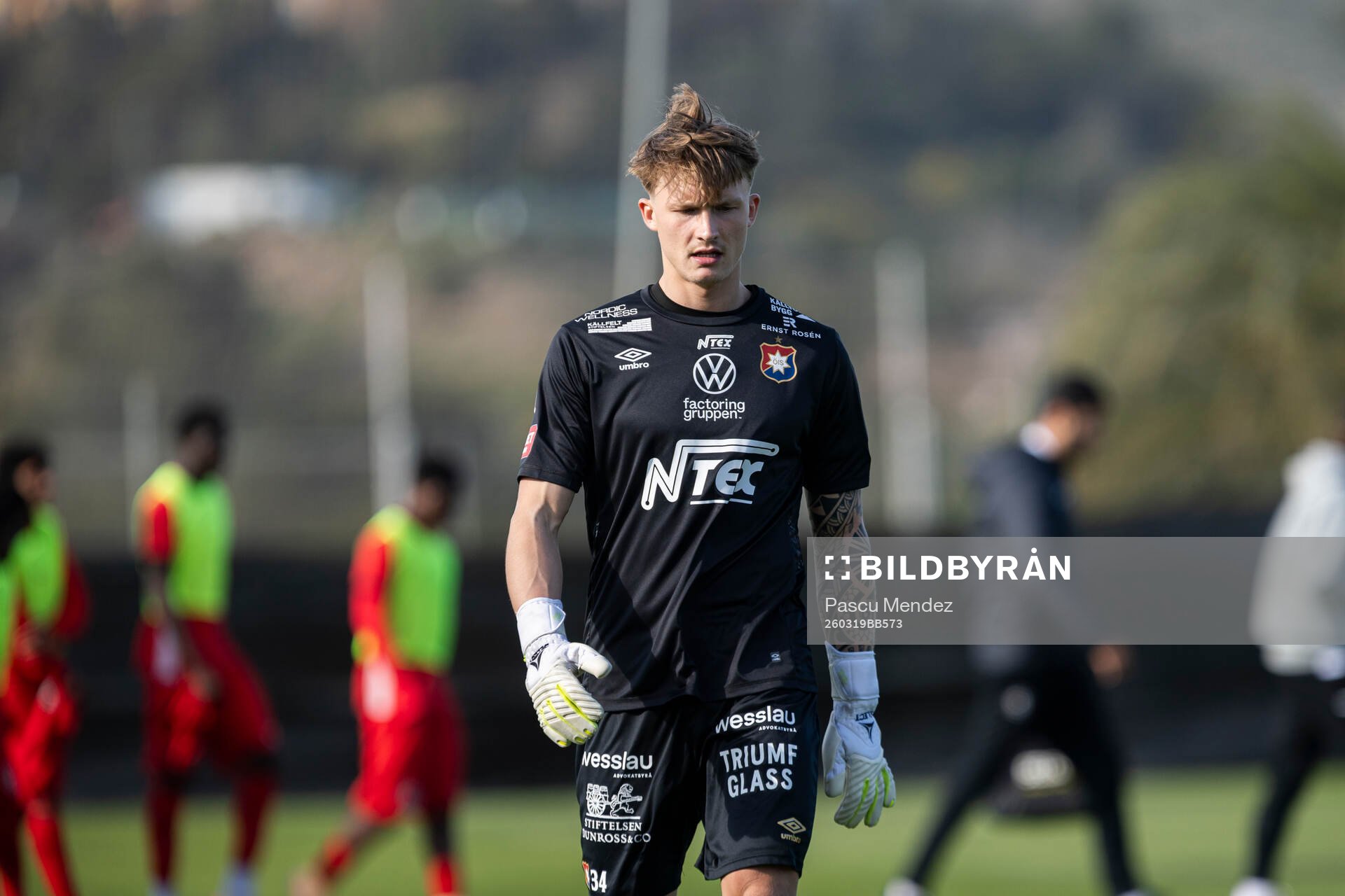Örgrytes målvakt Alex Rahm deppar