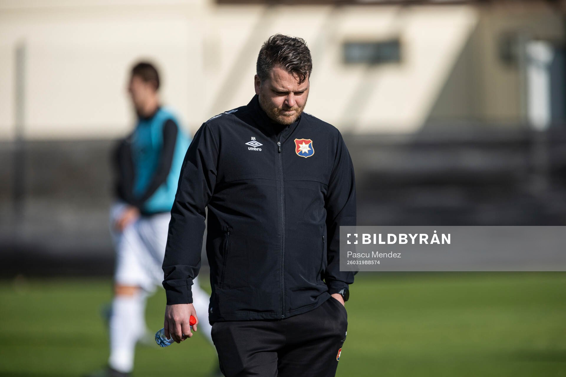 uÖrgrytes tränare Andreas Holmberg deppar