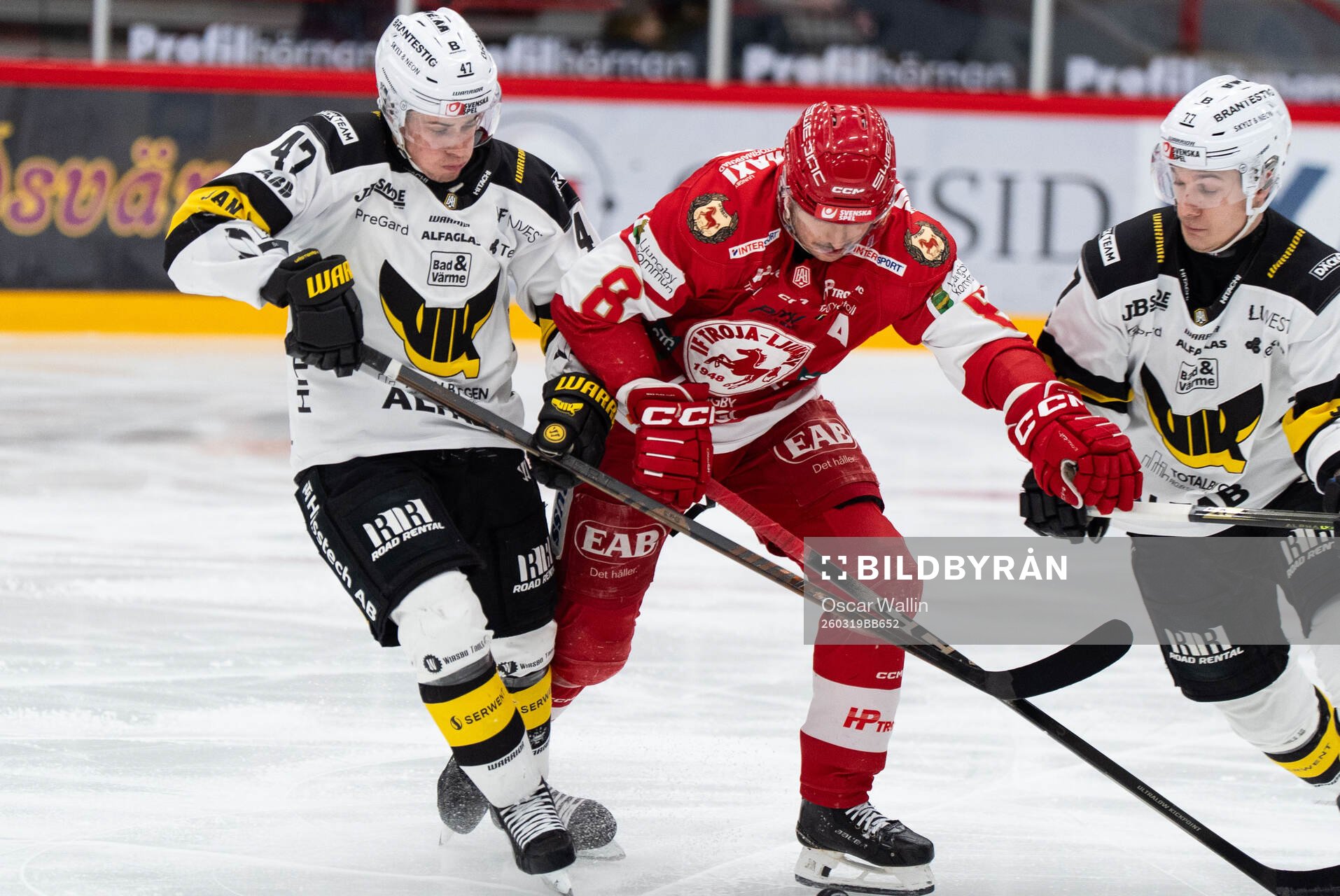Västerås Patrick Guay och Troja/Ljungbys Albin Nilsson