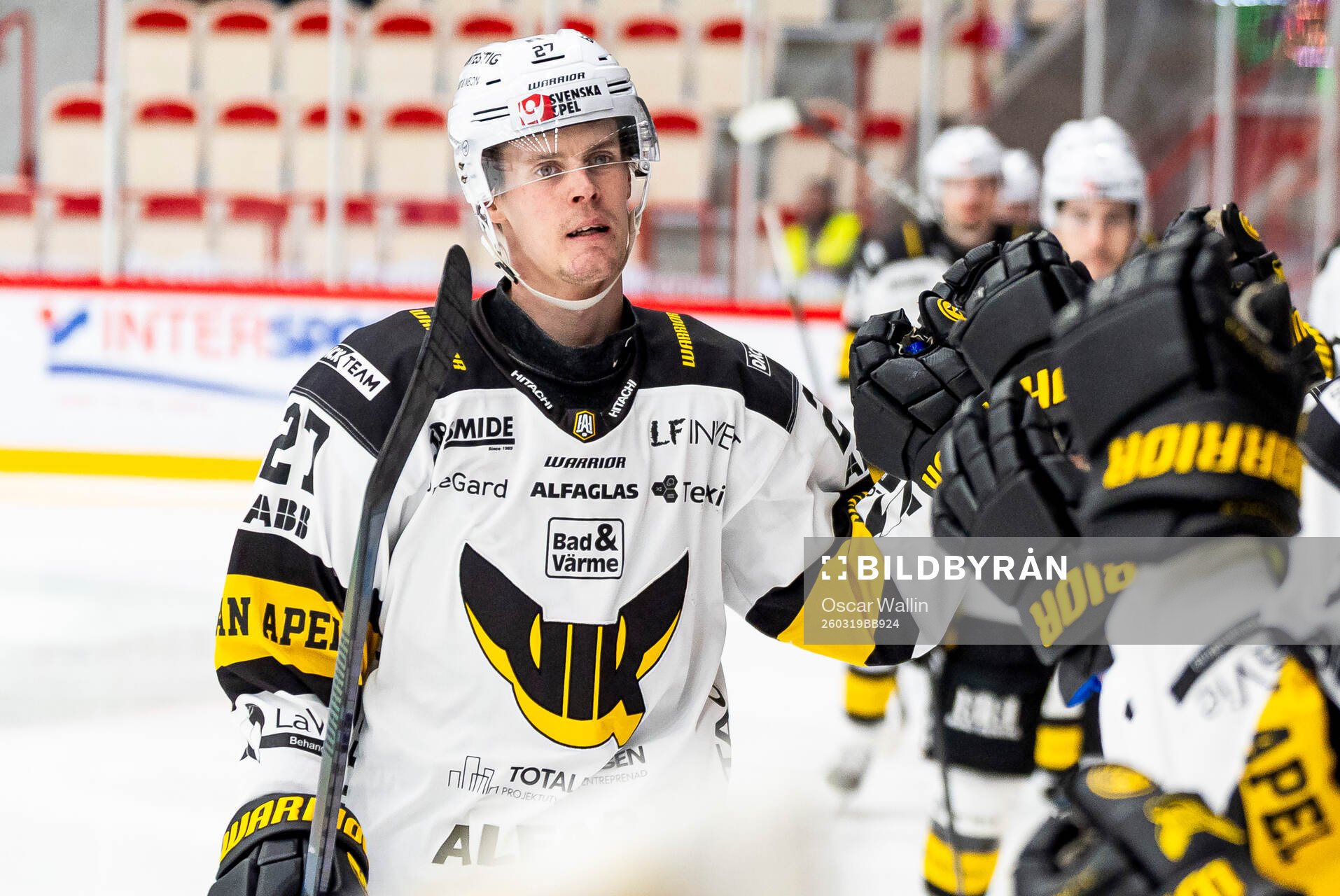 Västerås Carl Jakobsson jublar