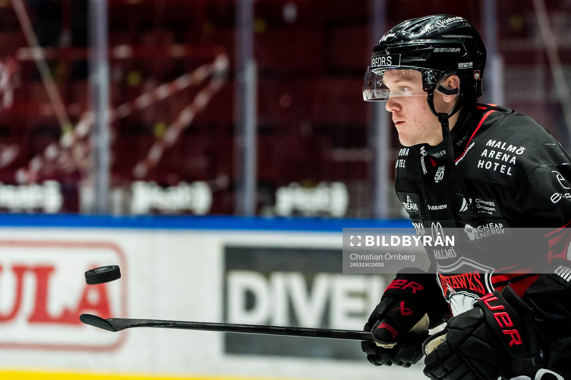Malmö Redhawks Filip Björkman