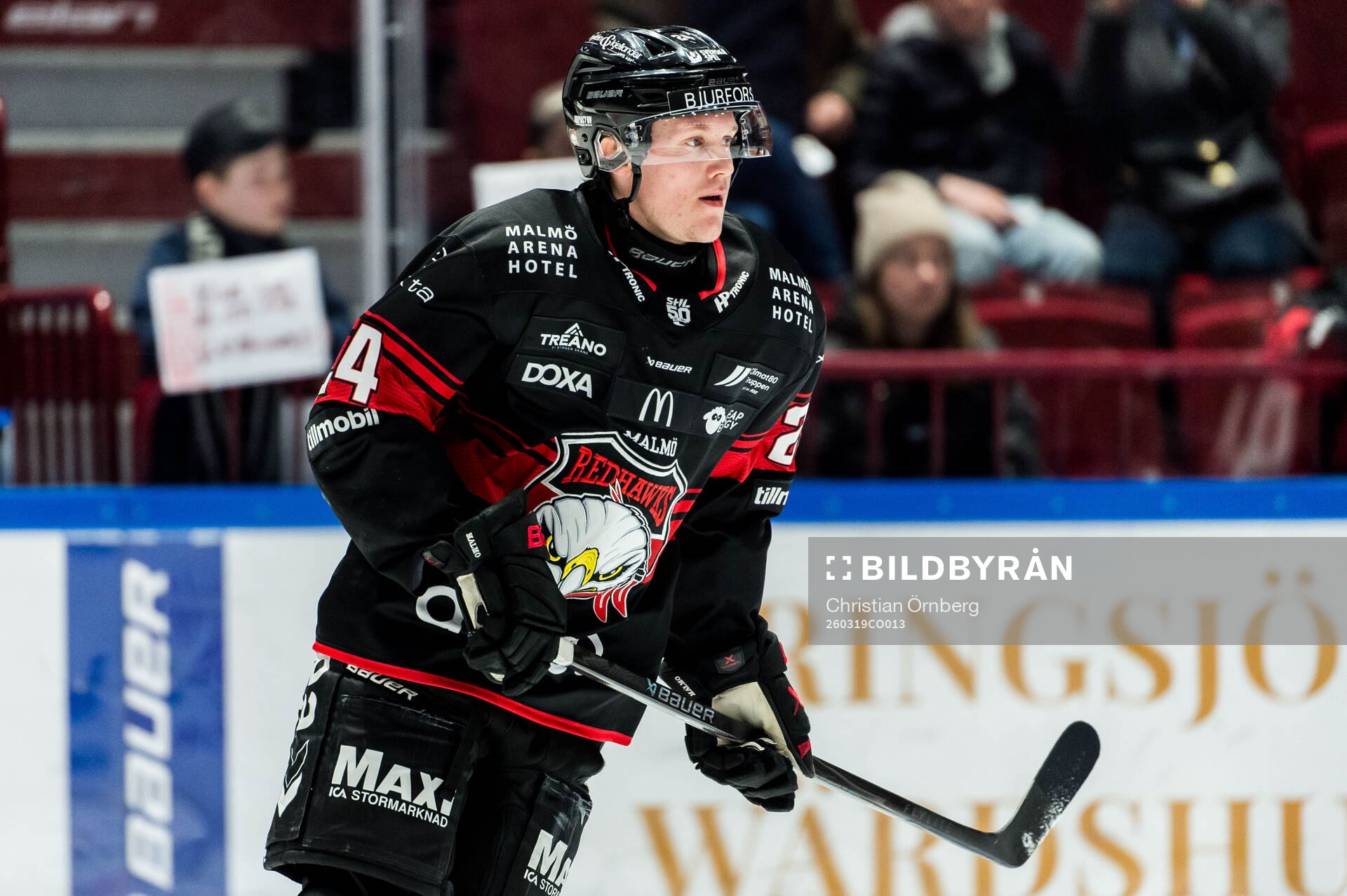 Malmö Redhawks Filip Björkman