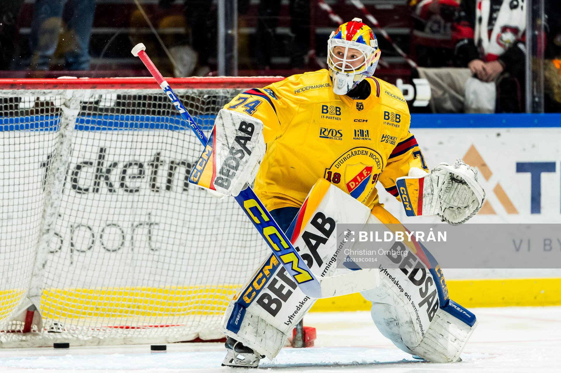 Djurgårdens målvakt Daniel Marmenlind