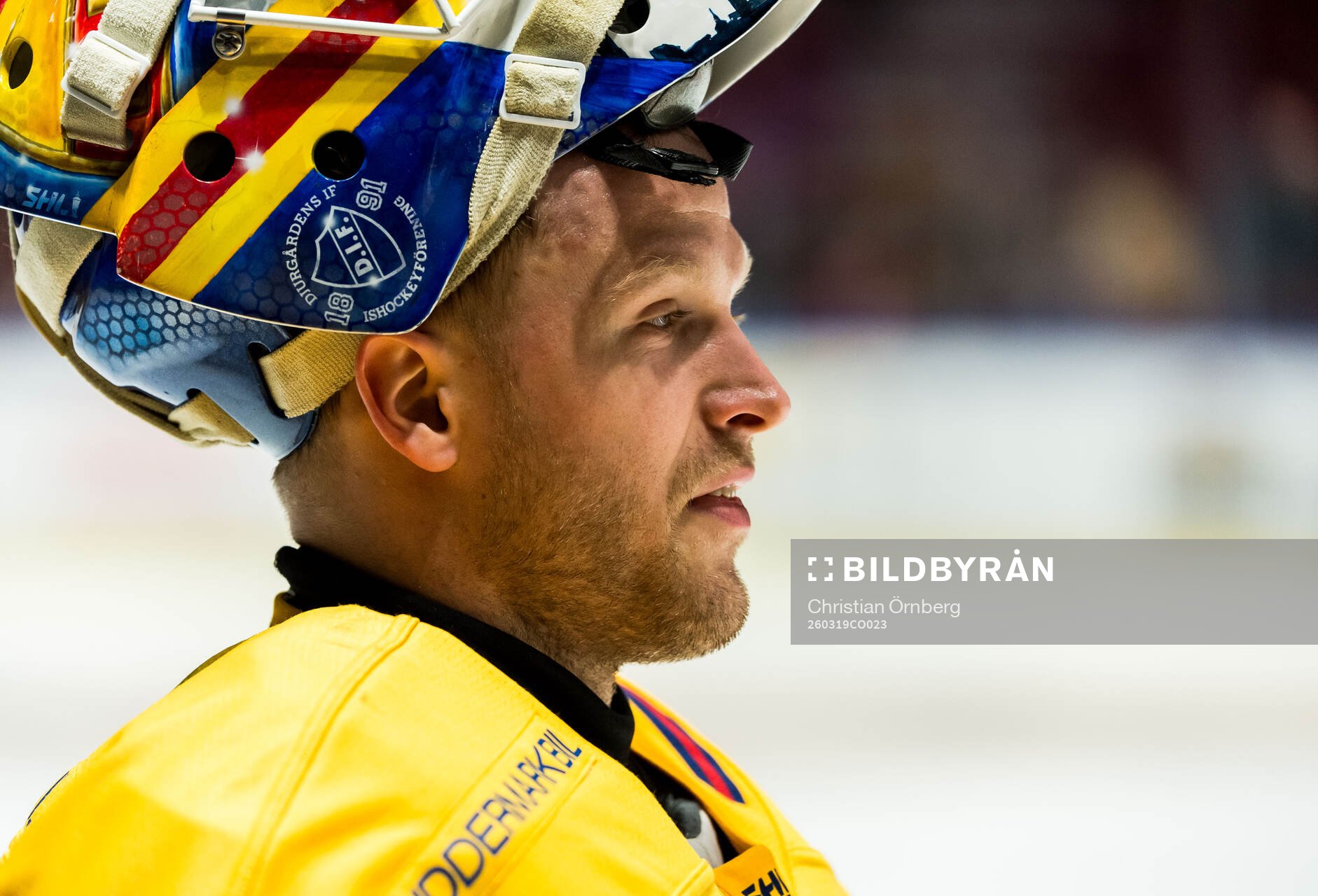 Djurgårdens målvakt Daniel Marmenlind