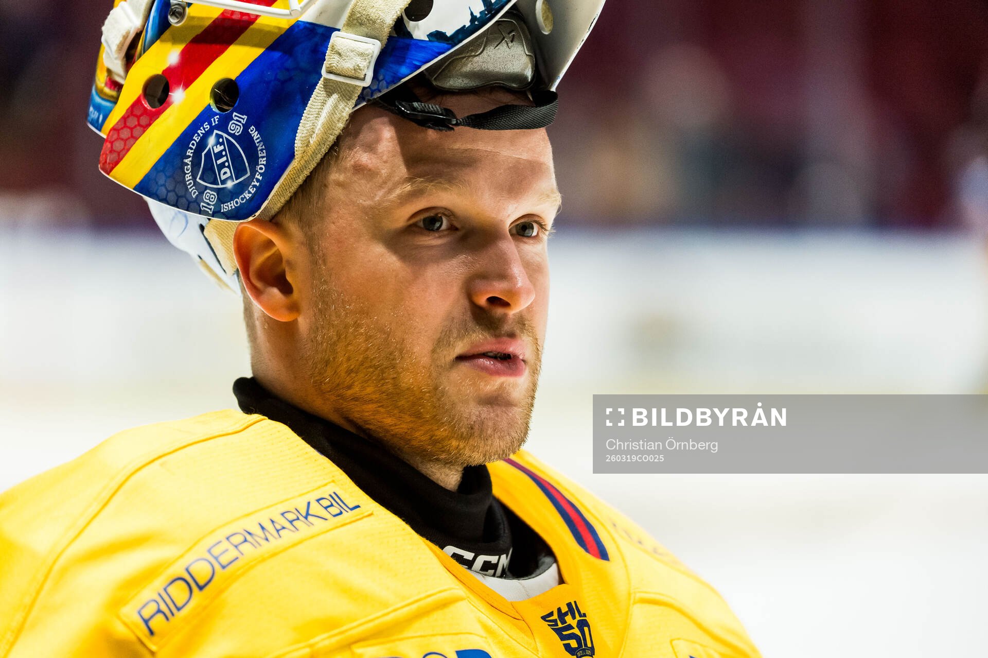 Djurgårdens målvakt Daniel Marmenlind