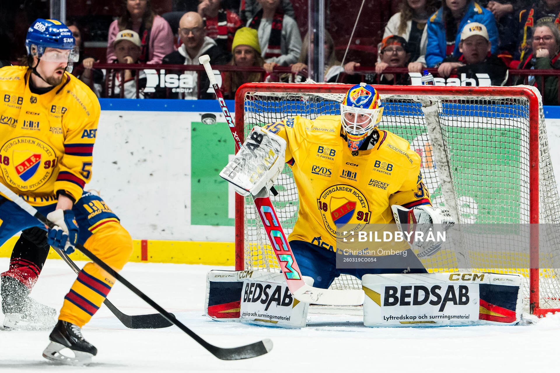 Djurgårdens målvakt Magnus Hellberg